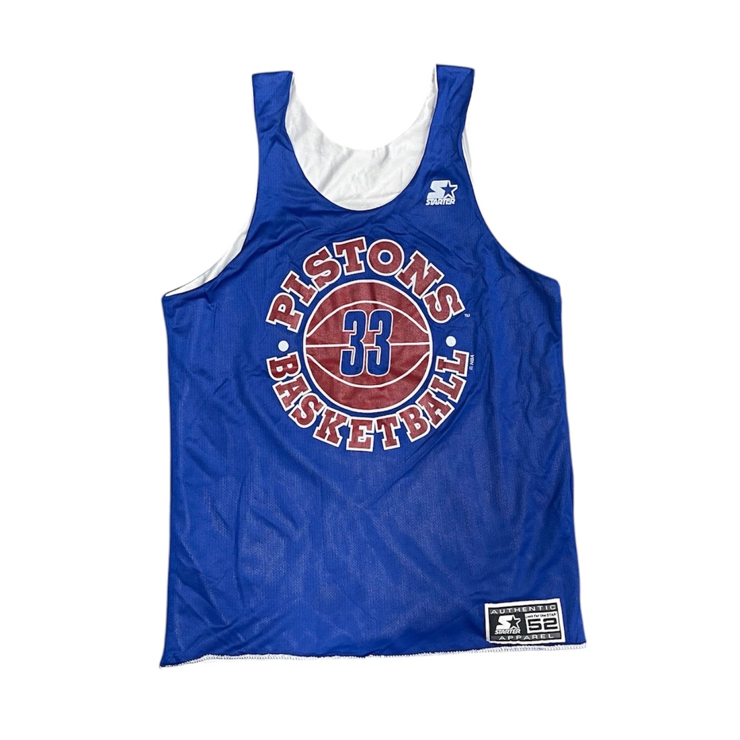 Starter Detroit Pistons Reversible Jersey