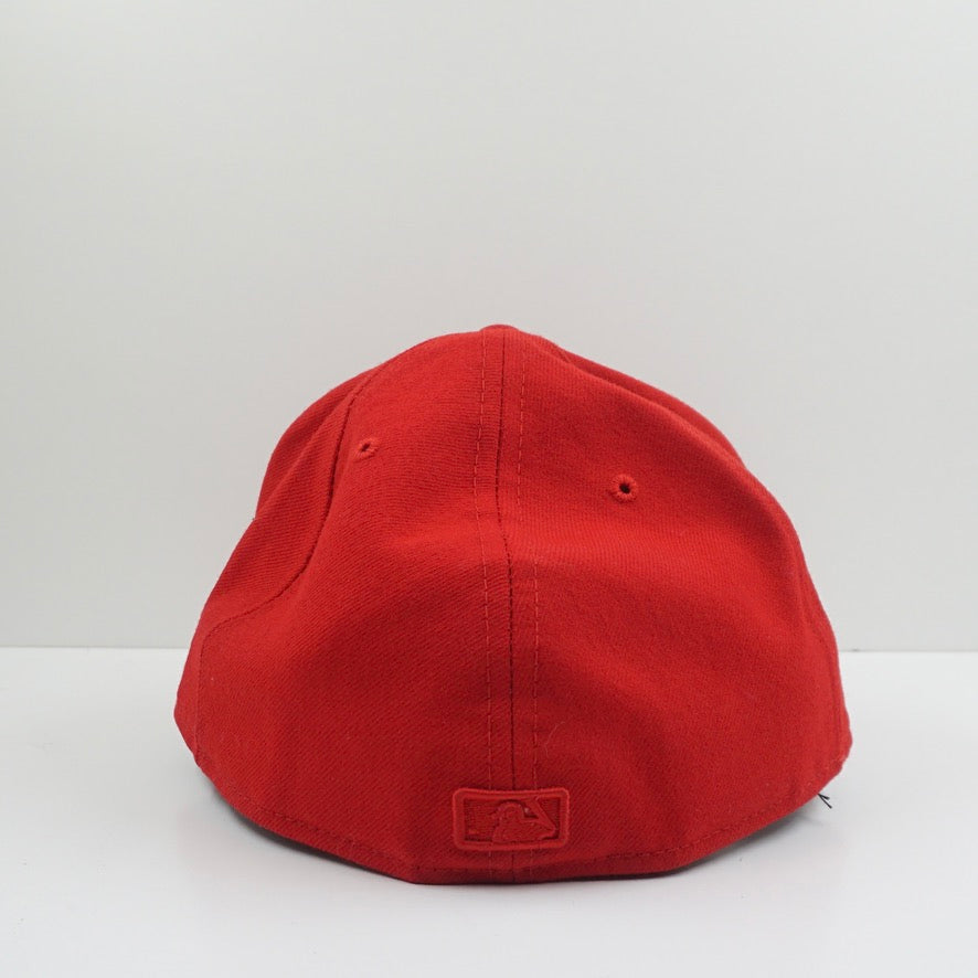 New Era Atlanta Braves Red Fitted Cap (2005)