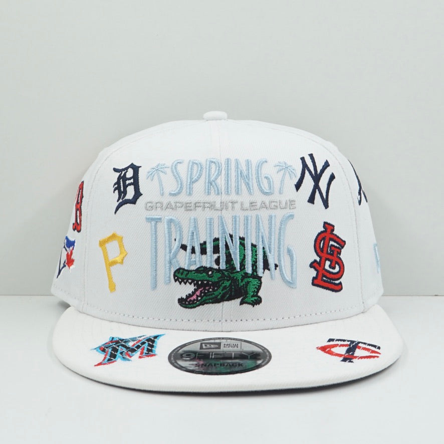 New Era MLP Grapefruit League 2025 9Fifty White Snapback Cap
