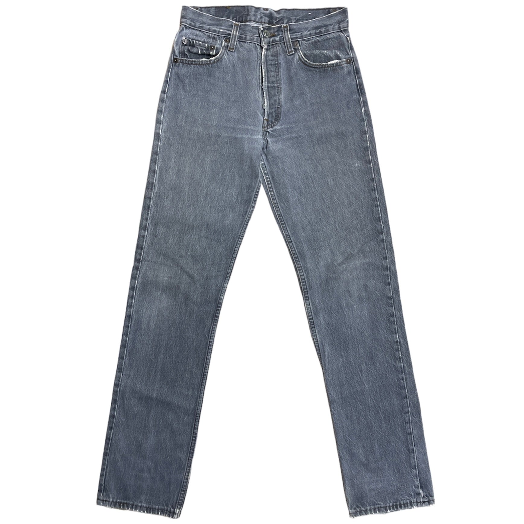 Vintage Levis 501 Grey Jeans (W28/L34)