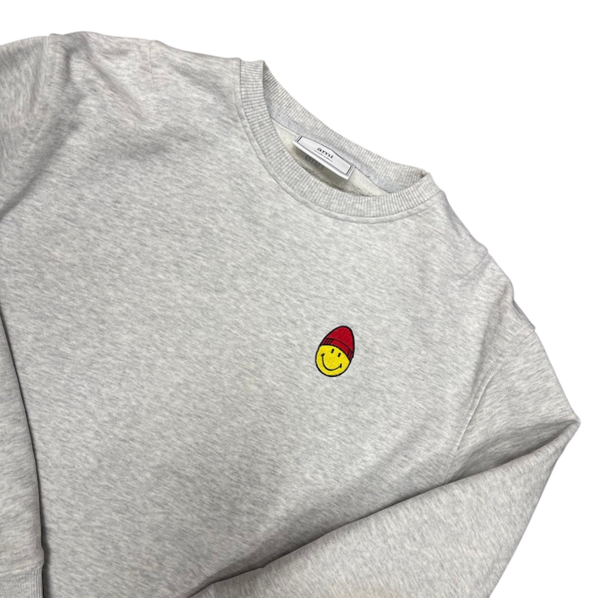 Ami x Smiley Grey Sweatshirt