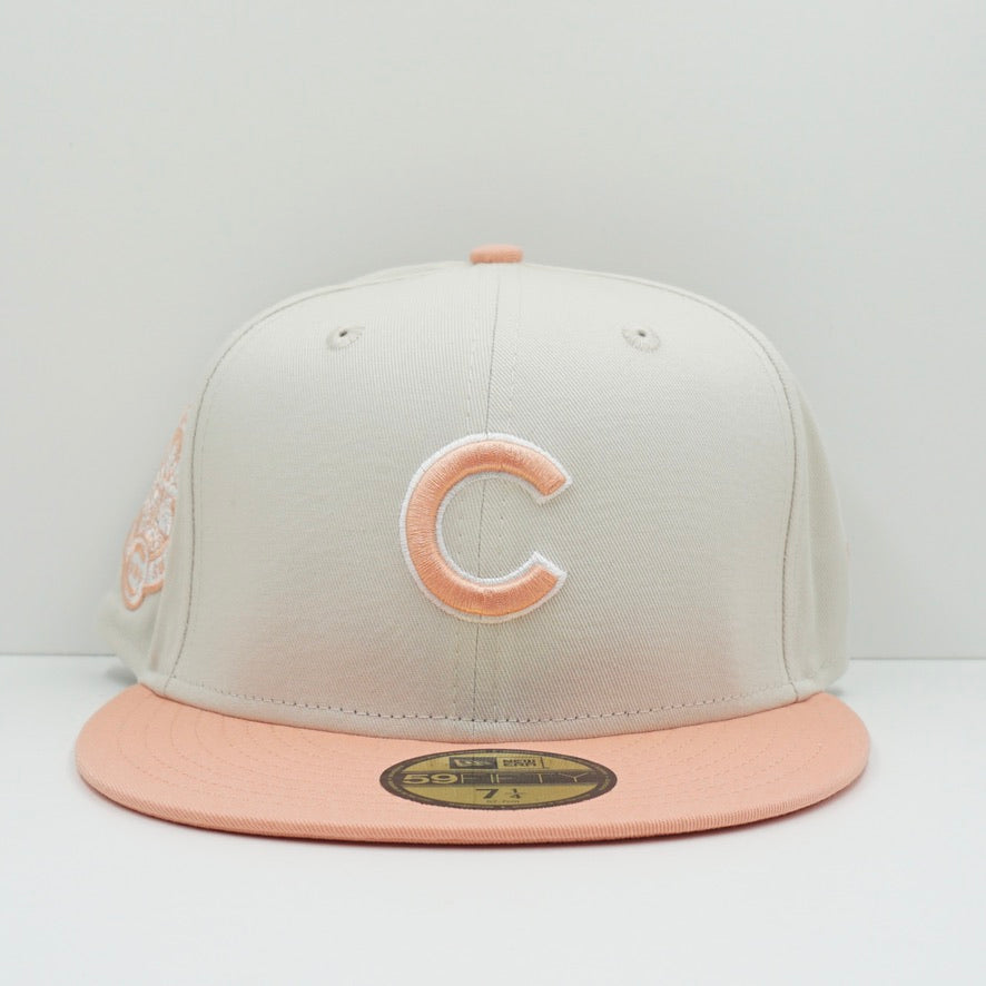 New Era Chicago Cubs Beige Crown Fitted Cap