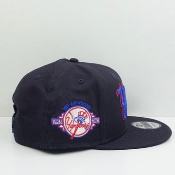 New Era New York Yankees Navy Blue Red Snapback Cap