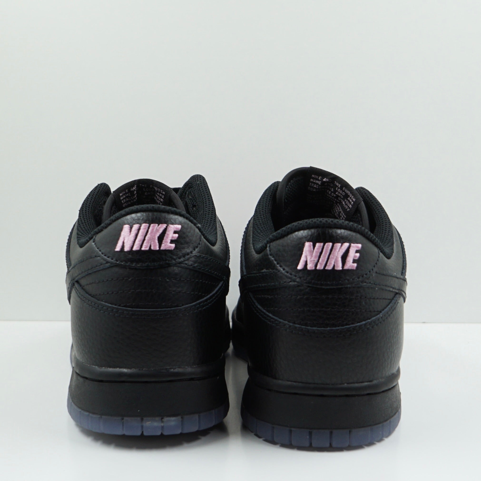 Nike Dunk Low Retro Transparent Black Pink Rise