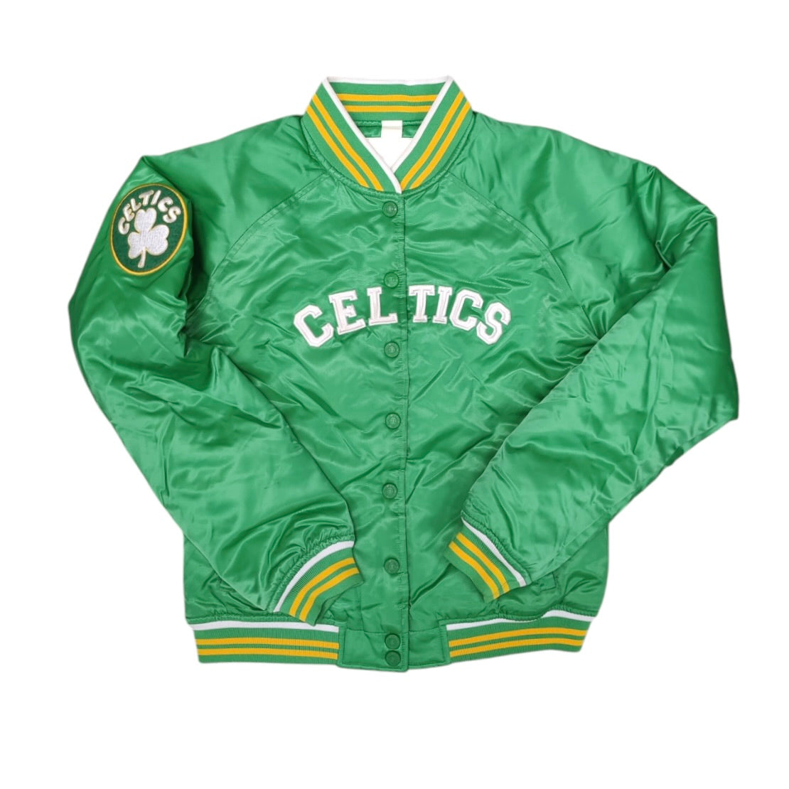 Champion Celtics Green Satin Jacket (W)