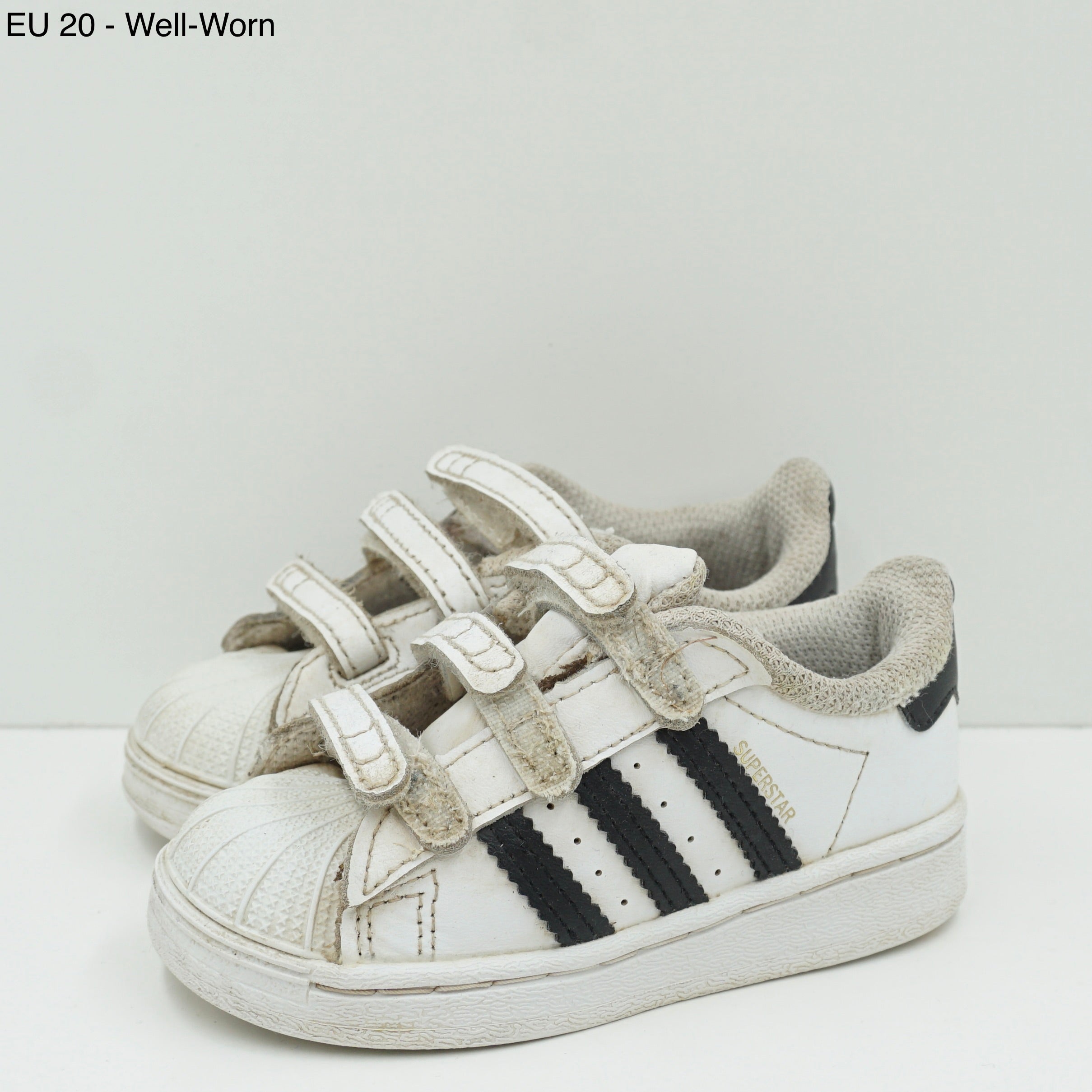 Adidas Superstar Strap Cloud White Core Black Toddler