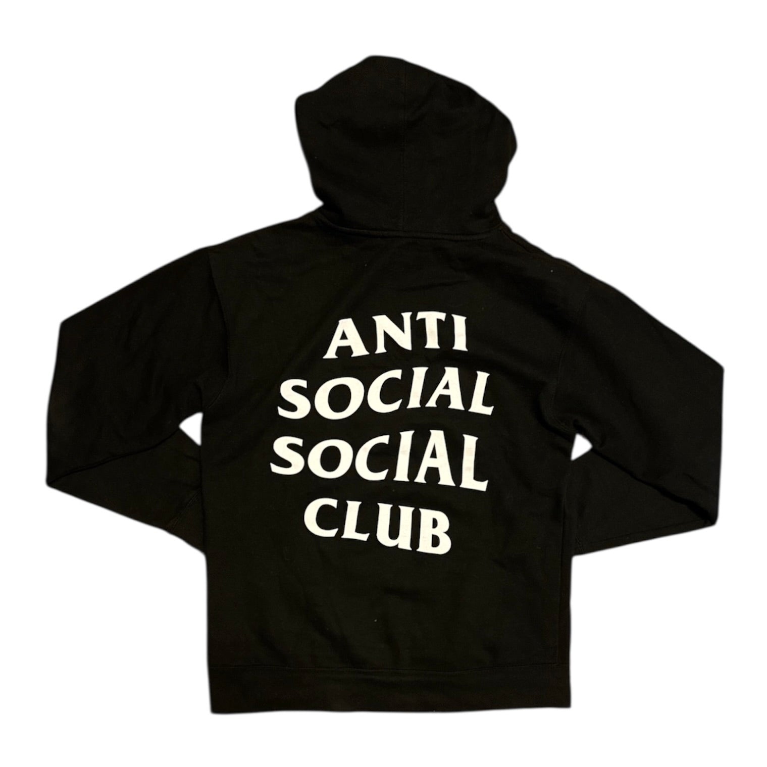 Anti Social Social Club Black White Hoodie