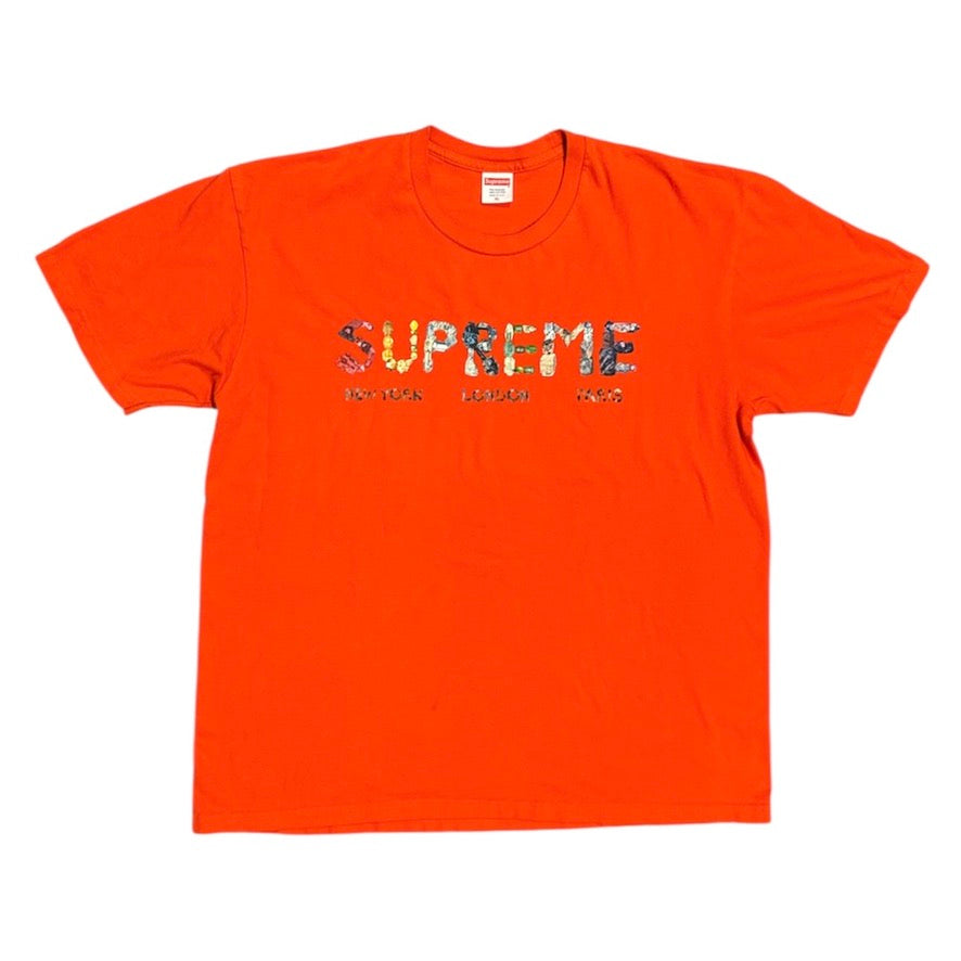 Supreme Crystals Orange Tshirt