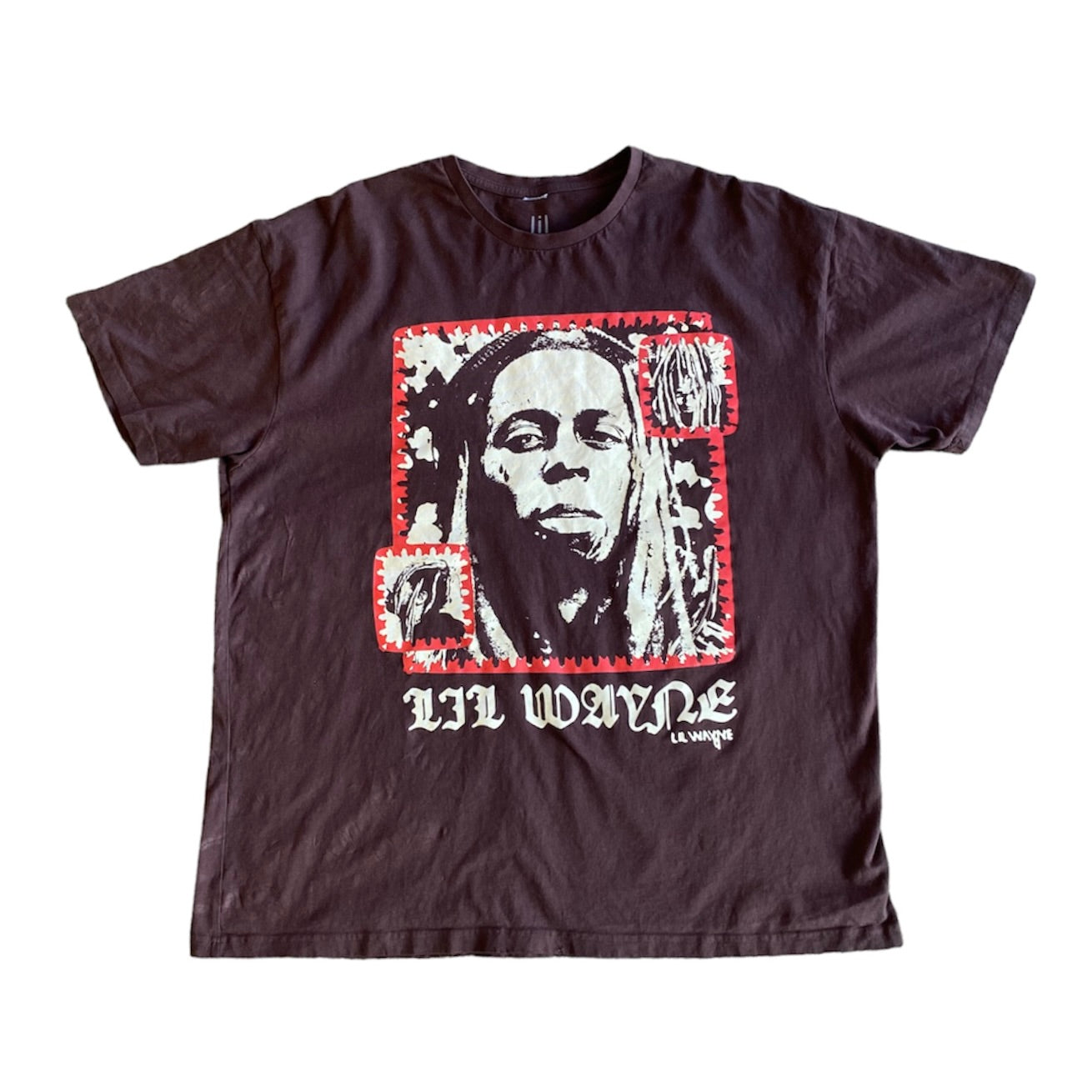 Lil Wayne Block Print Tshirt