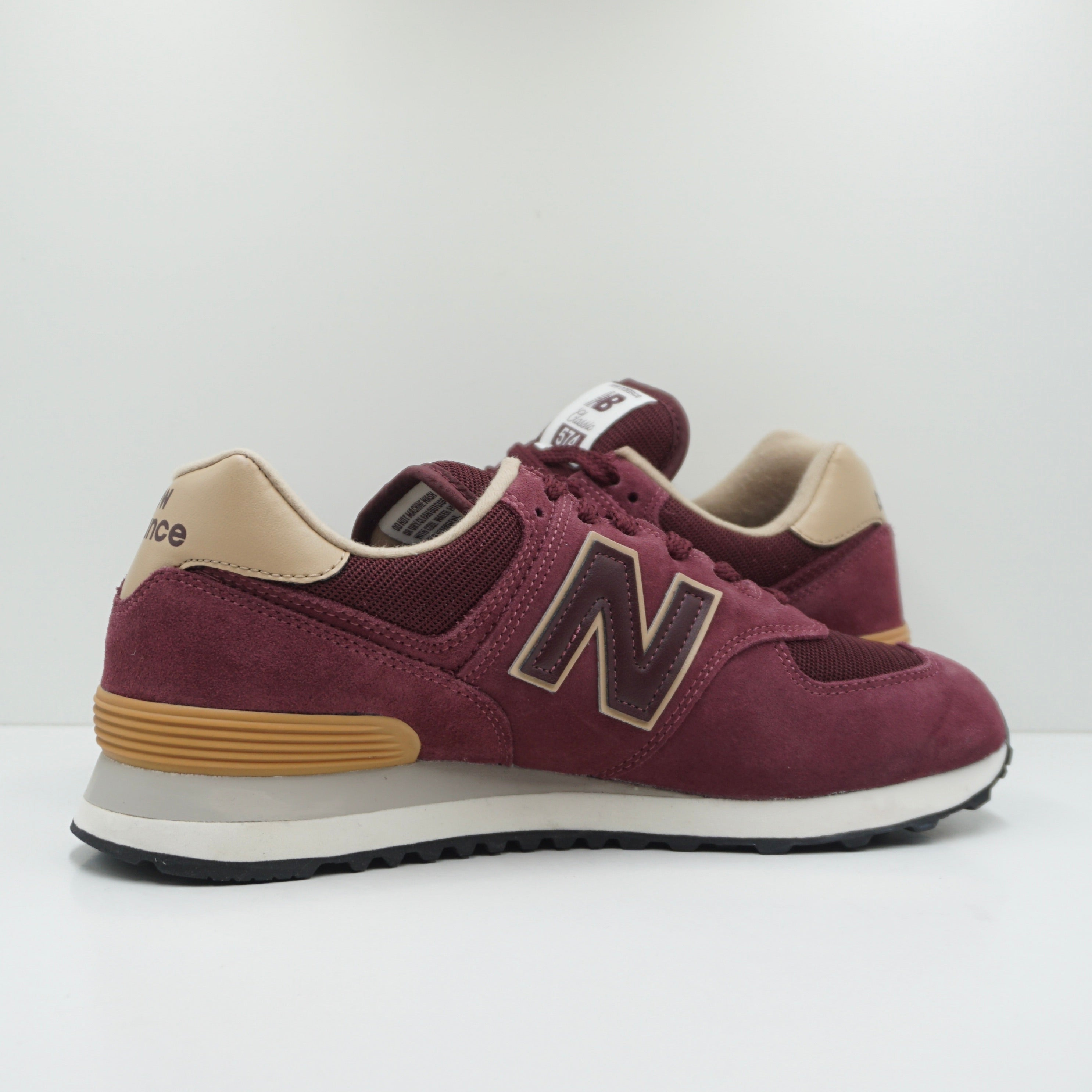 New Balance 574 Burgundy Beige