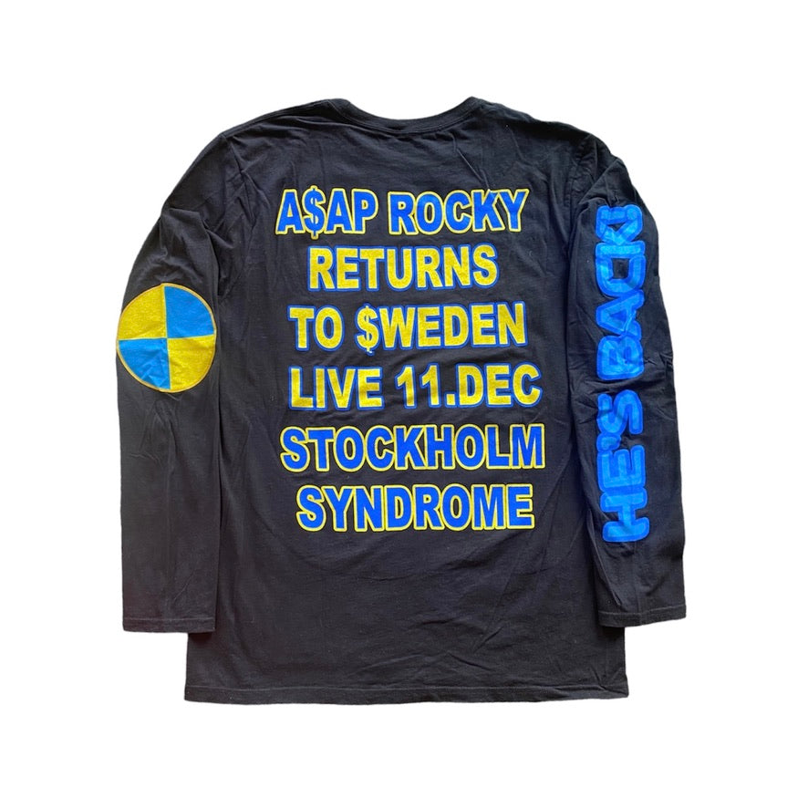 Asap Rocky Returns To Sweden Injured Generation Long Sleeve Tshirt