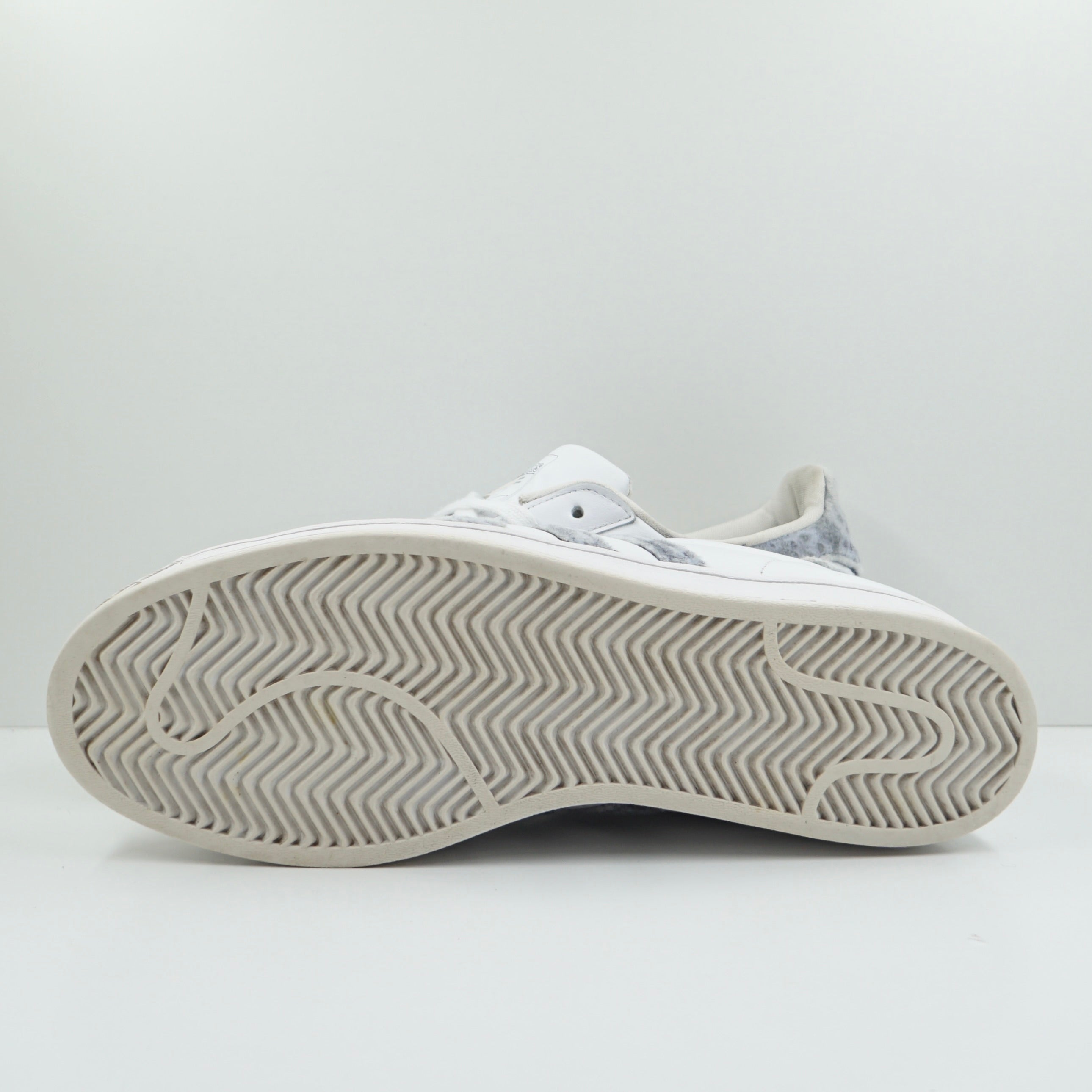 Adidas Superstar White Serrated Denim