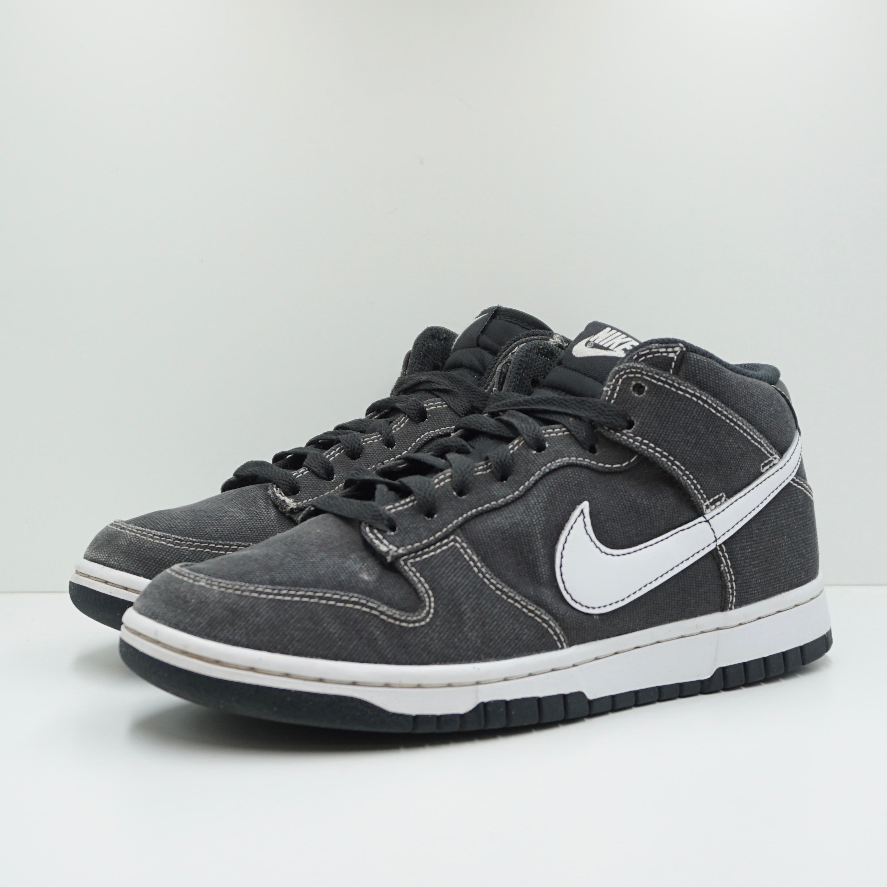 nike dunk black off noir white