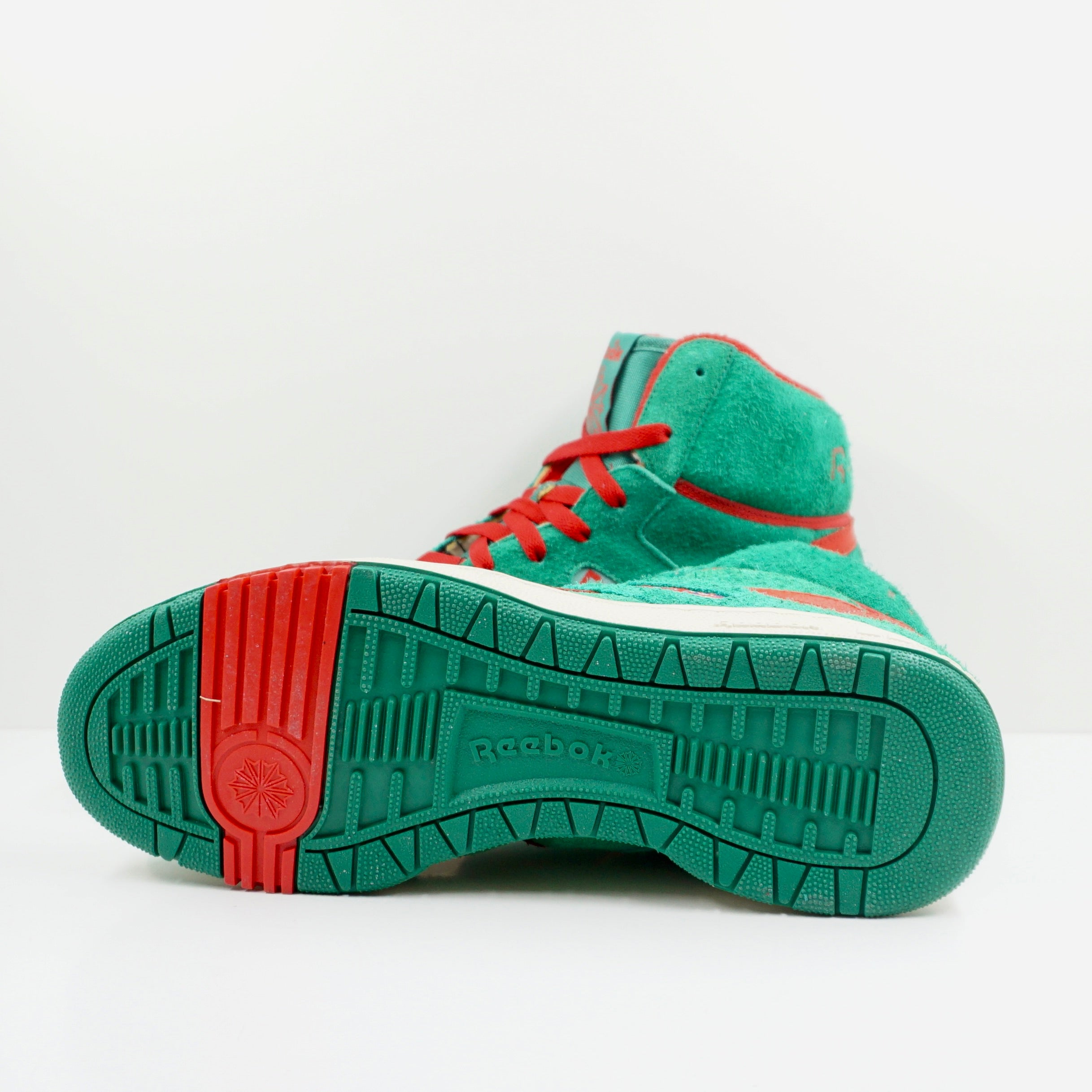 Reebok BB4000 Green Red Sample