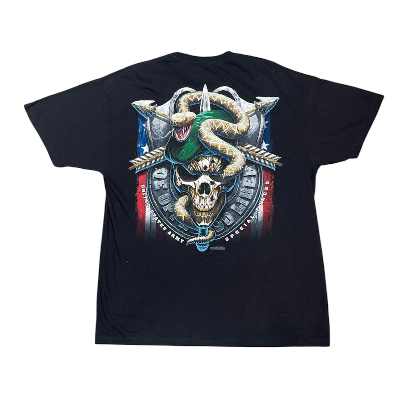 7 62 Design Special Forces 2009 Black Tshirt