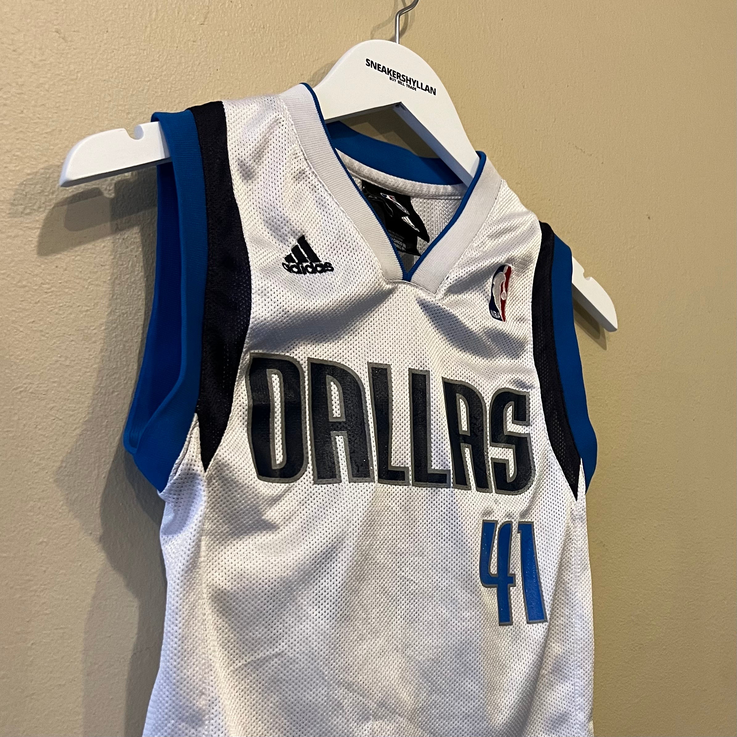 Adidas Dallas Mavericks Nowitzki #14 Basketball Jersey (Youth)