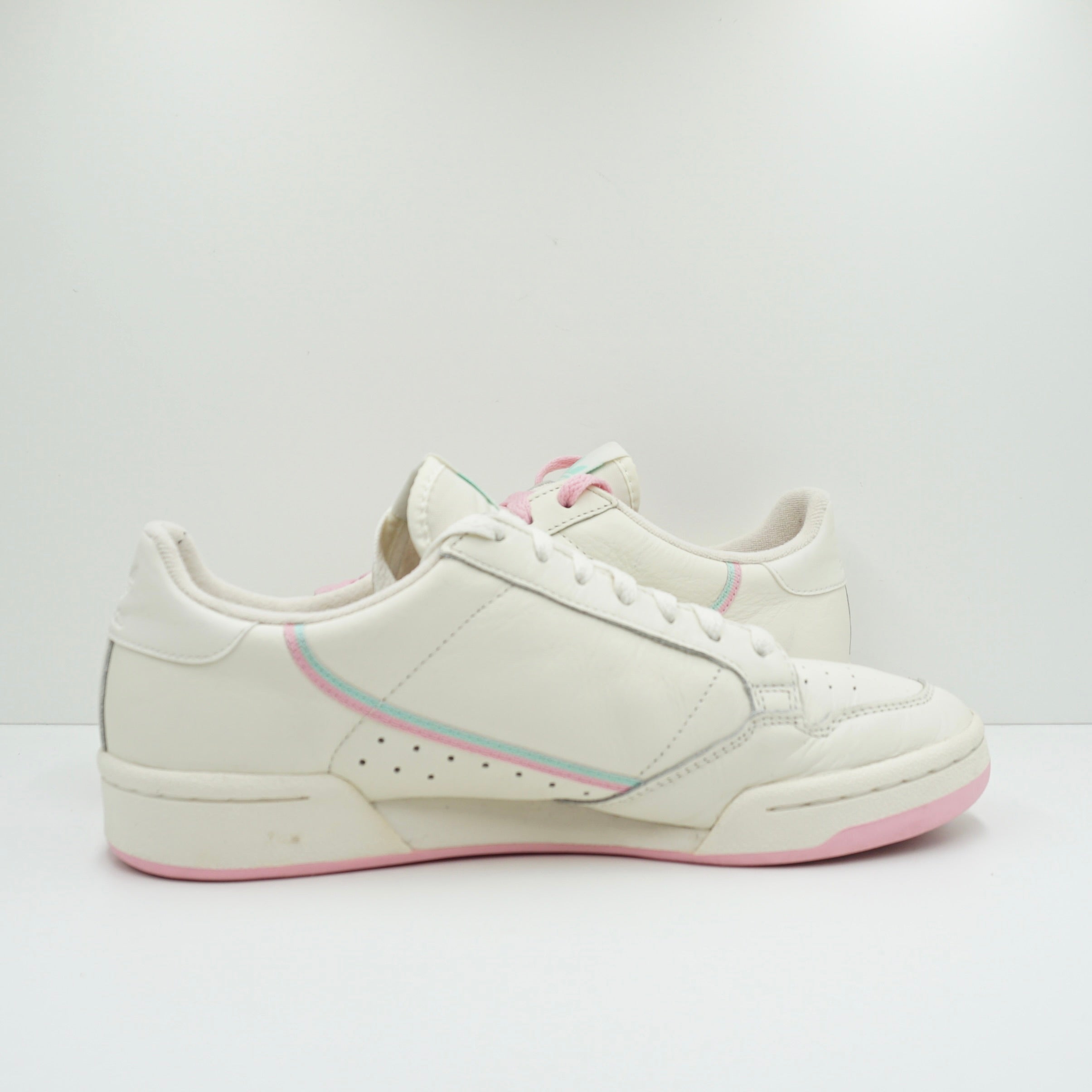 Adidas Continental 80 Off White True Pink Clear Mint