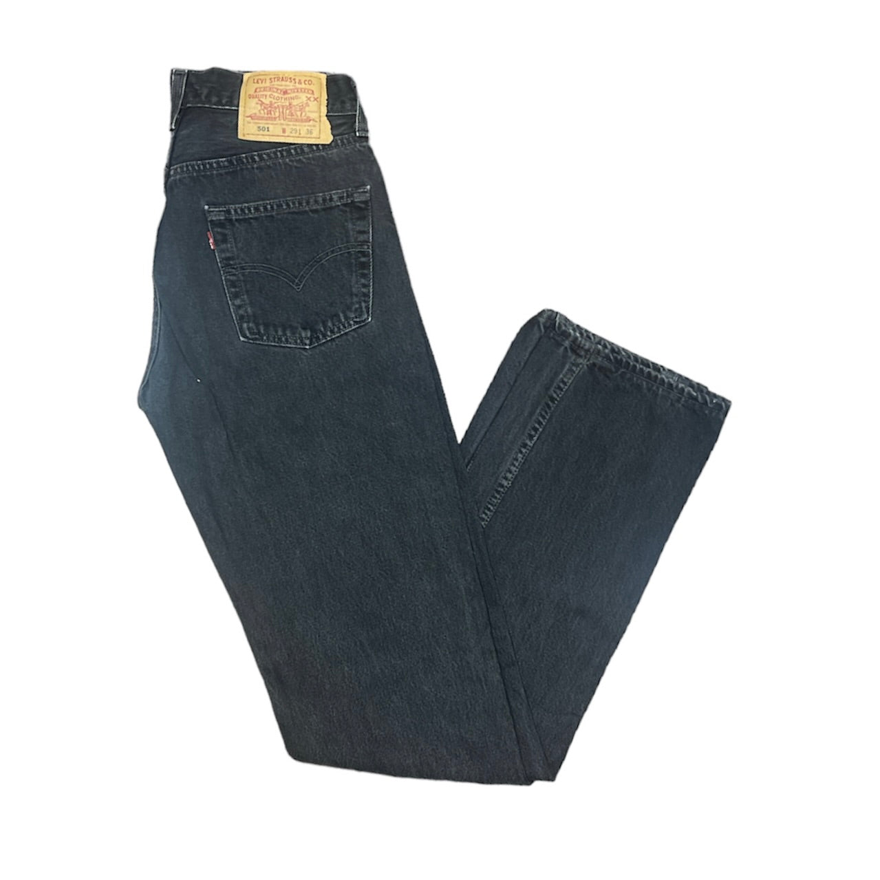 Vintage Levis 501 Black Jeans (W29/L36)