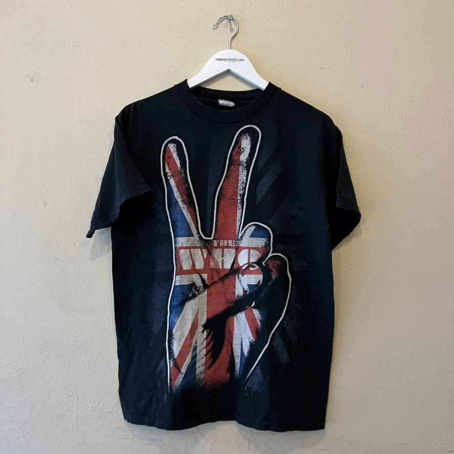 The Who Union Jack Black Tshirt