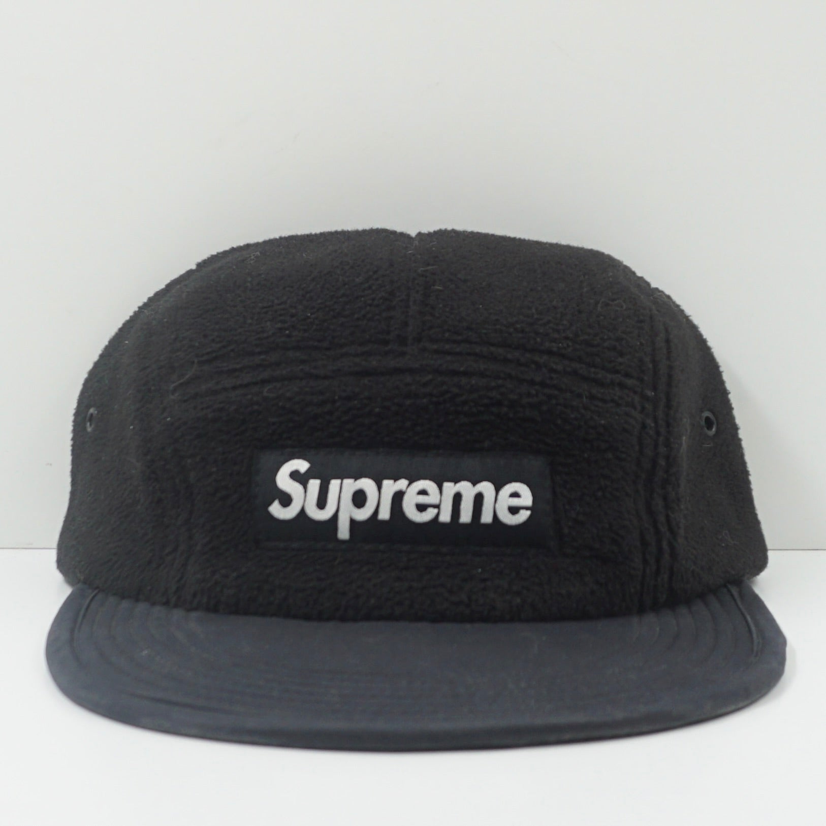 Supreme Polartec Black Camp Cap
