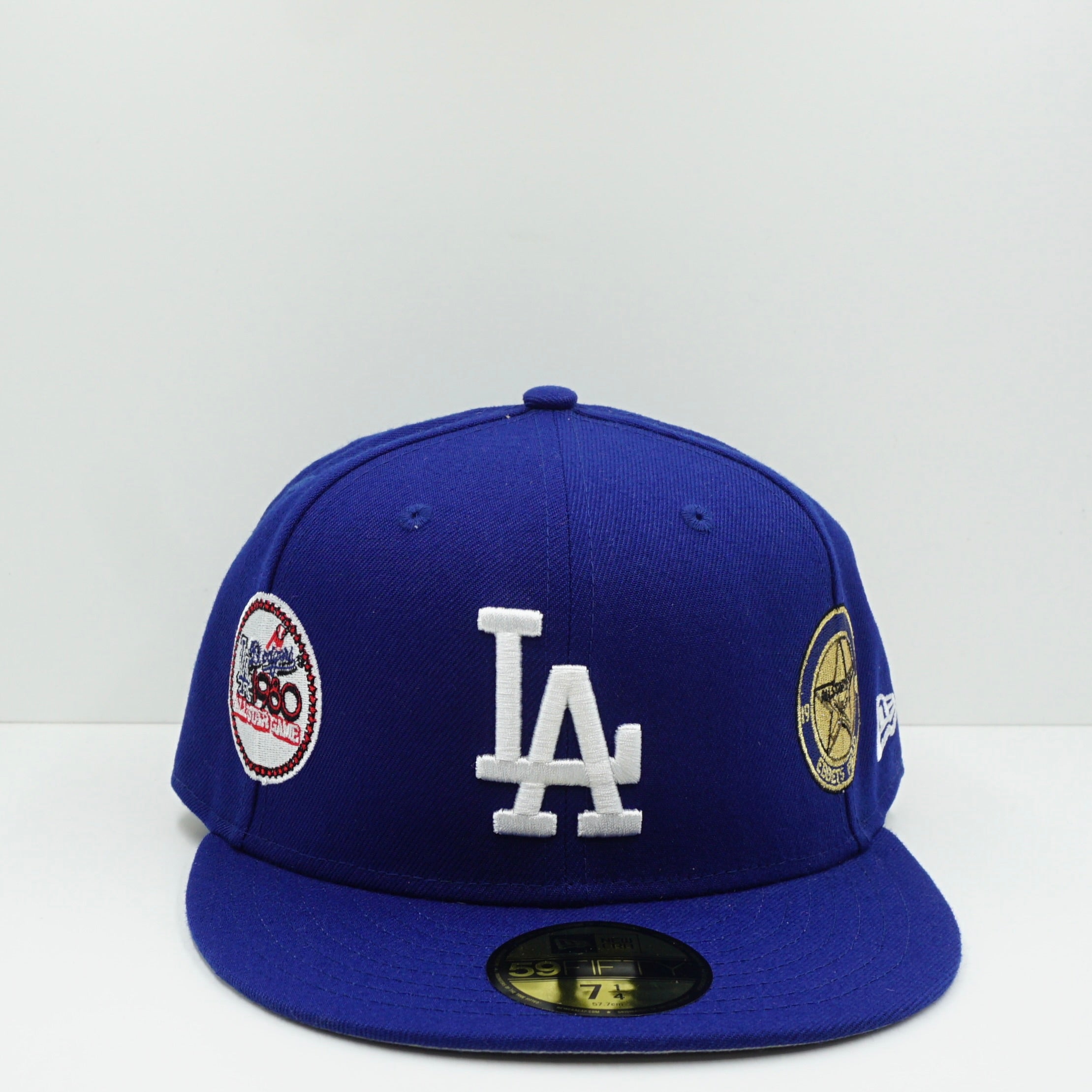 New Era Cooperstown Los Angeles Dodgers Multi Logo Fitted Cap