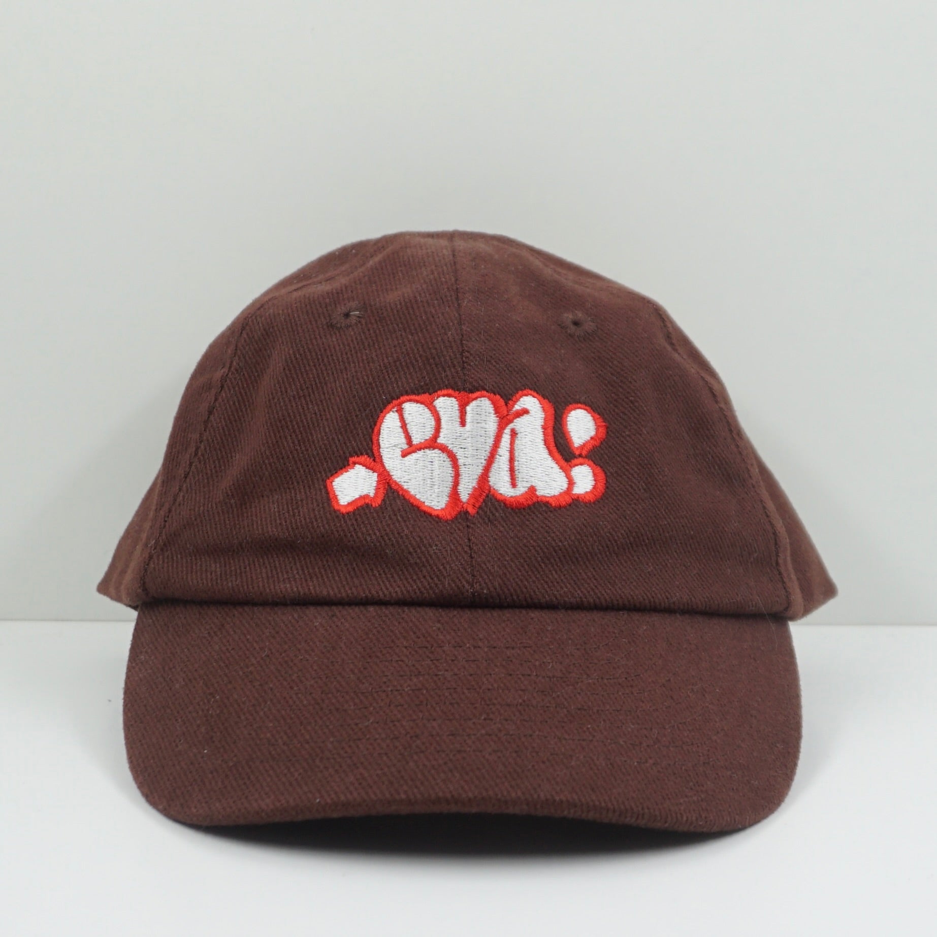 EVA Skateboards UZI Throw Up Brown Adjustable Cap