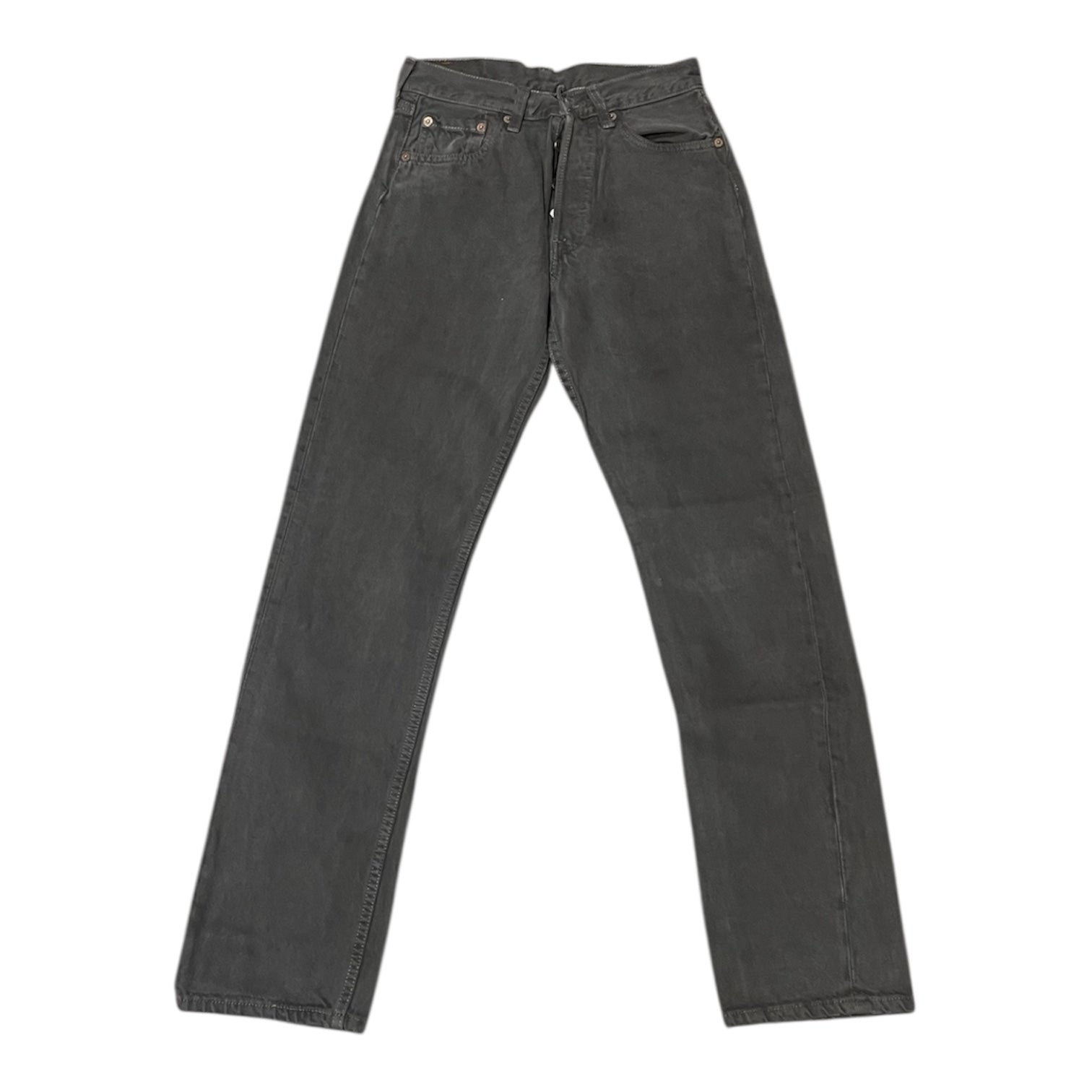 Vintage Levis Dark Grey 501 Jeans