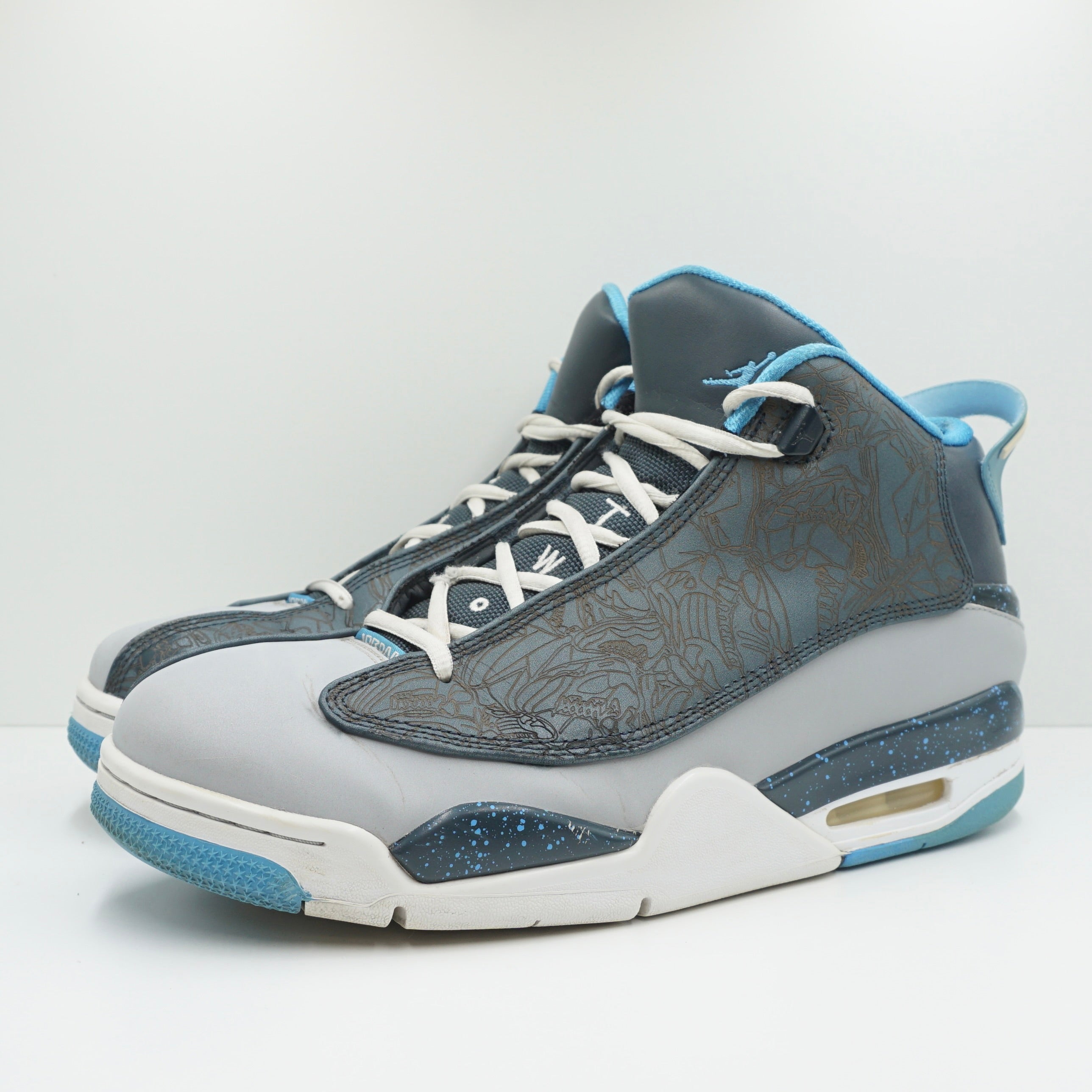 Jordan Dub Zero Wolf Grey University Blue