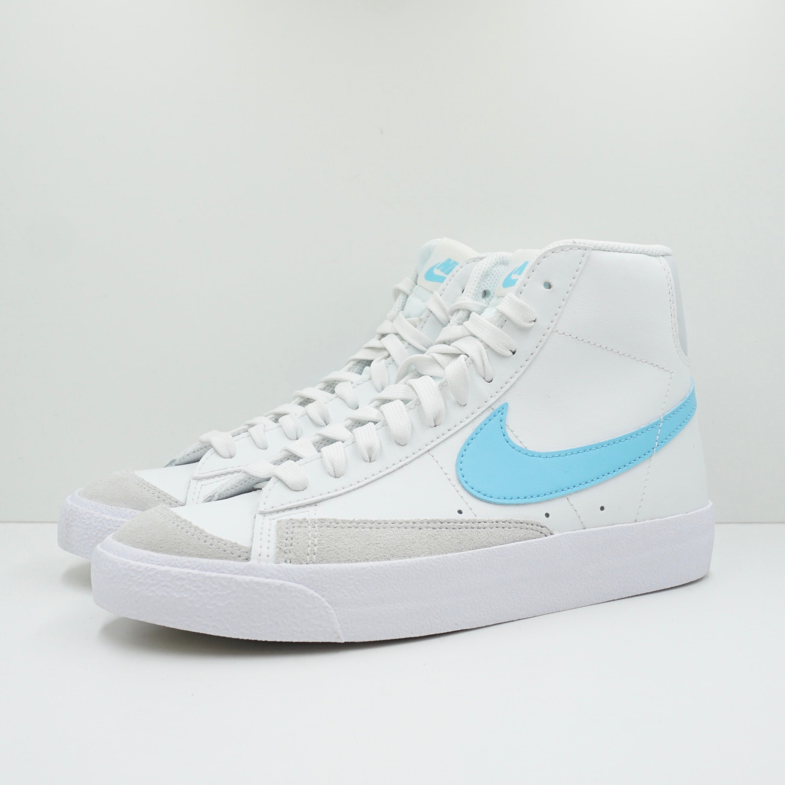 Nike Blazer Mid '77 Summit White Aquarius Blue (GS)