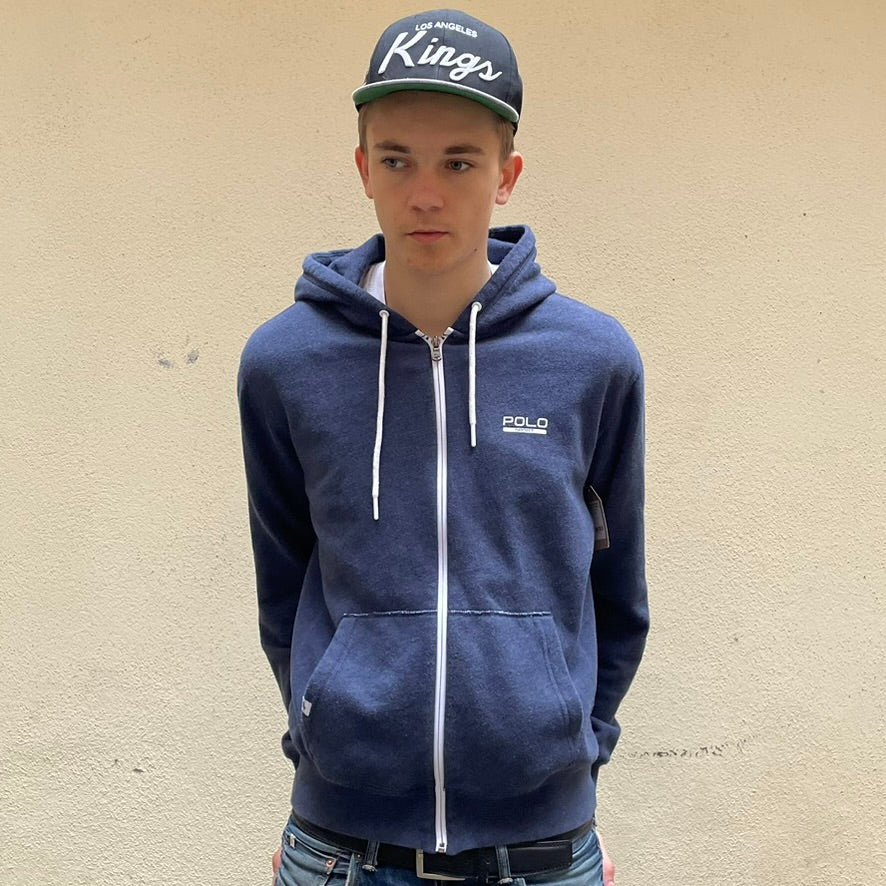 Ralph Lauren Polo Sport Navy Full Zip Hoodie