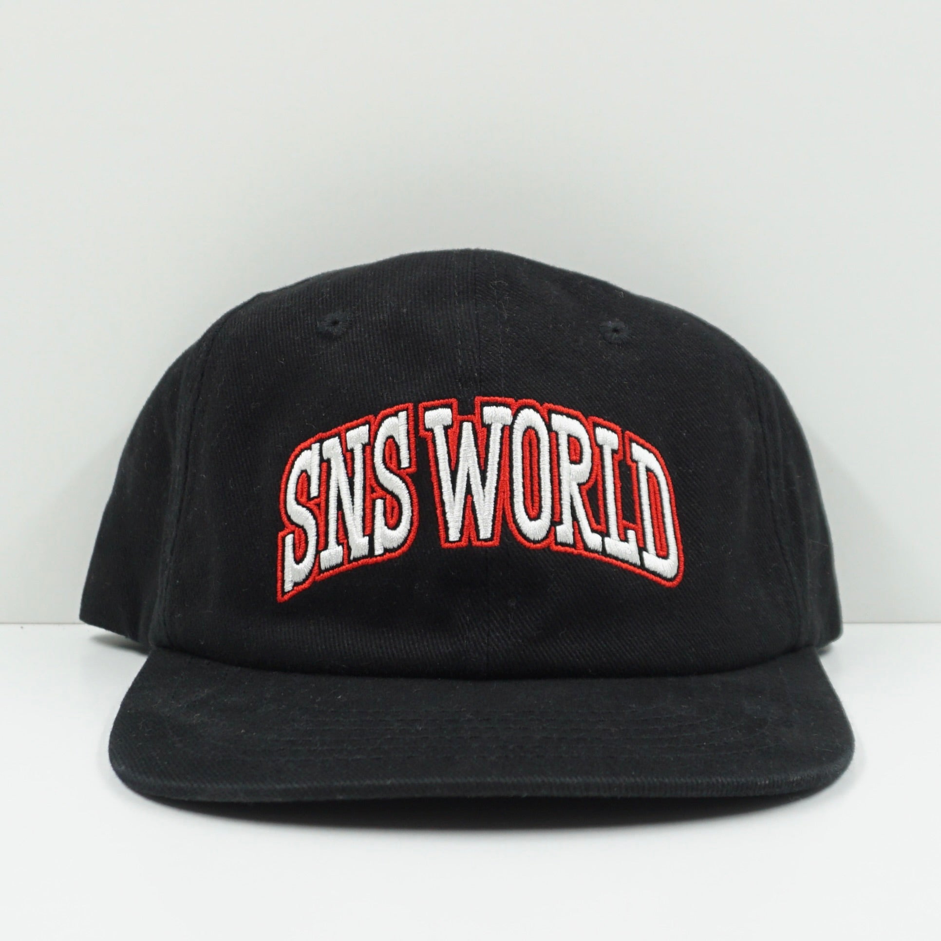 SNS World Collegiate Black Cap