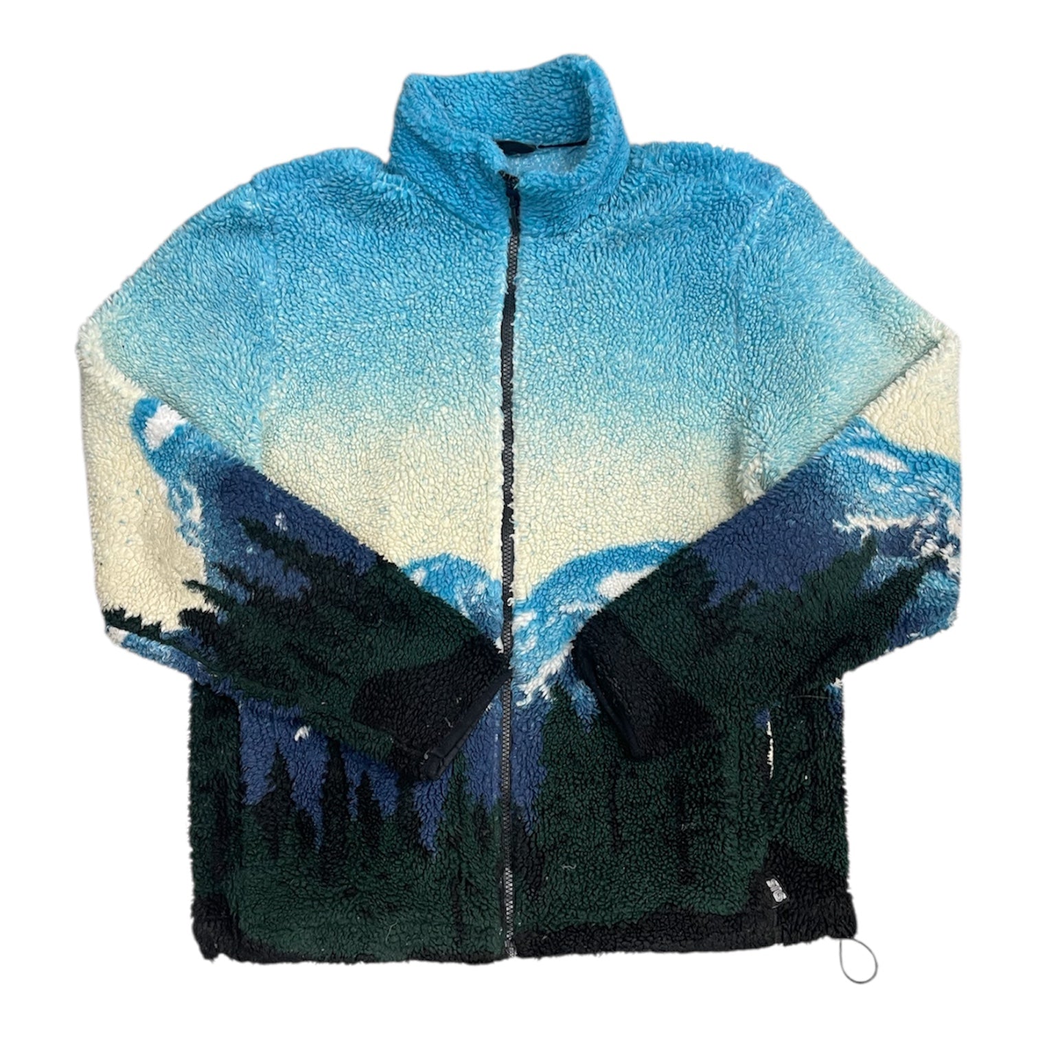 Sneakersnstuff Winter Landscape Blue Fleece Jacket
