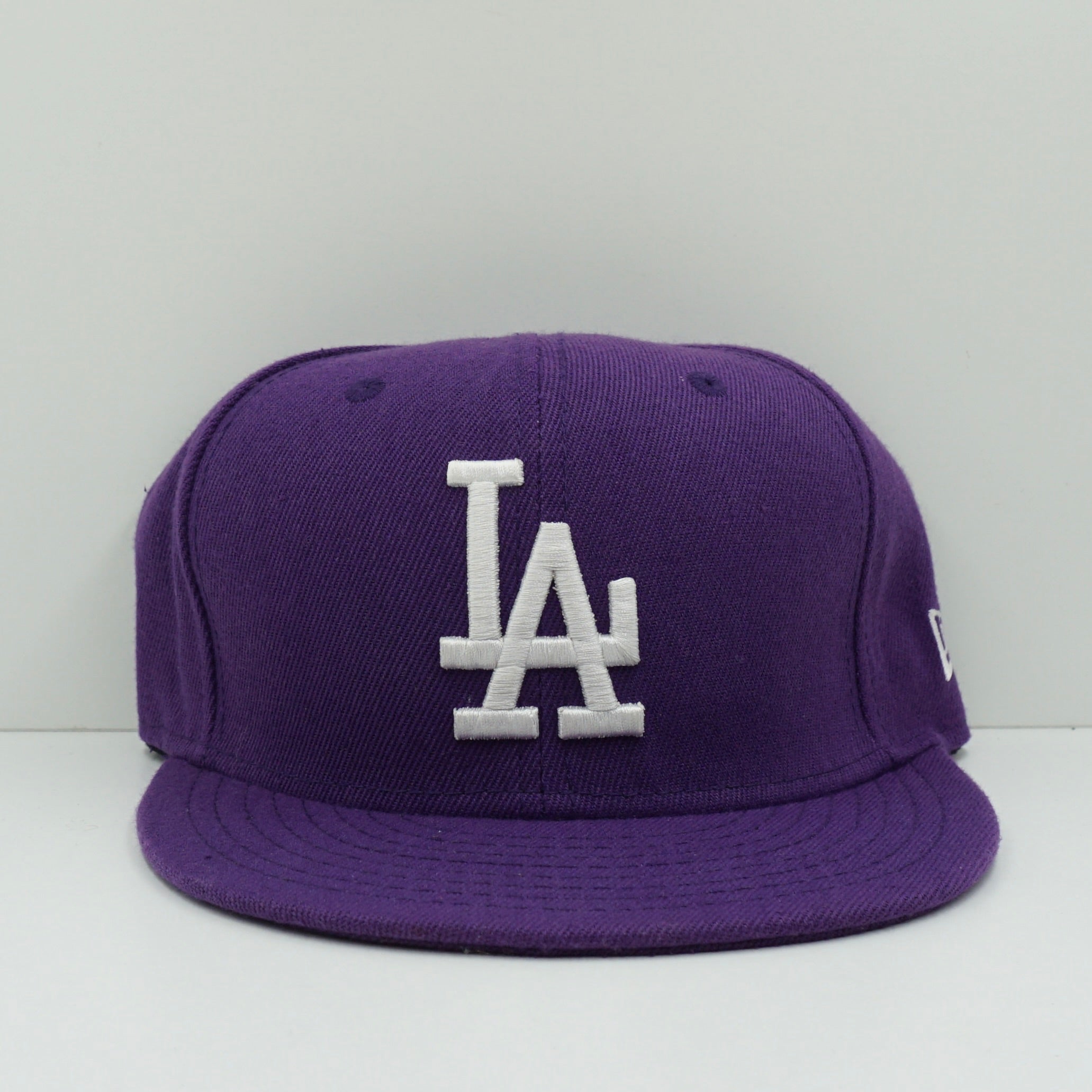 New Era Los Angeles Dodgers Purple White Fitted Cap