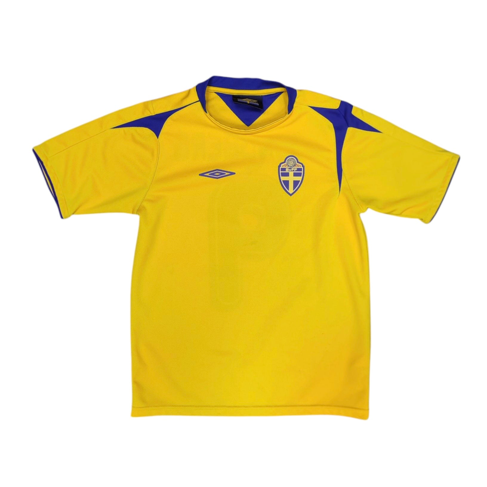 Umbro Sweden Ljungberg #9  2003/2004 Home Football Jersey (Youth)