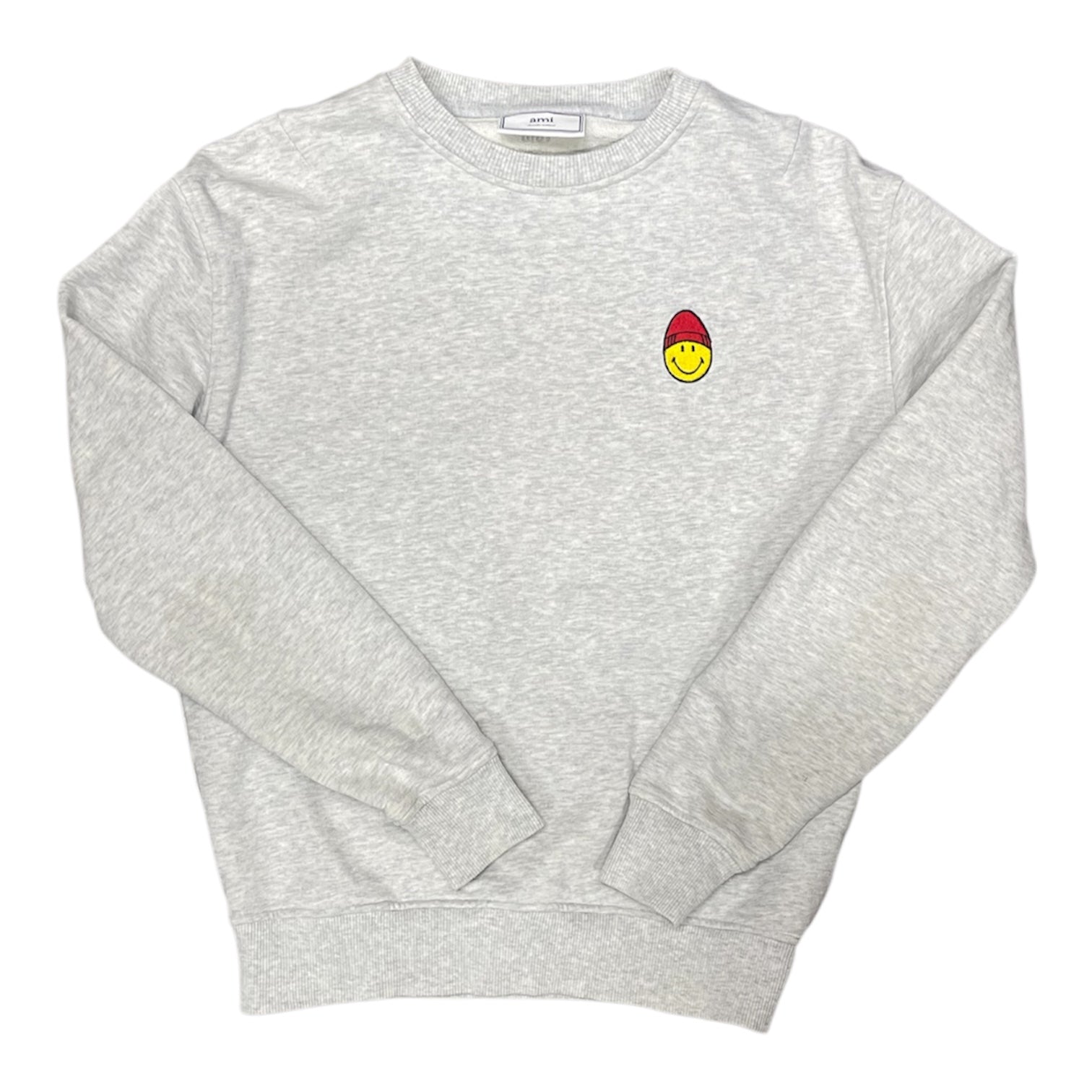 Ami x Smiley Grey Sweatshirt