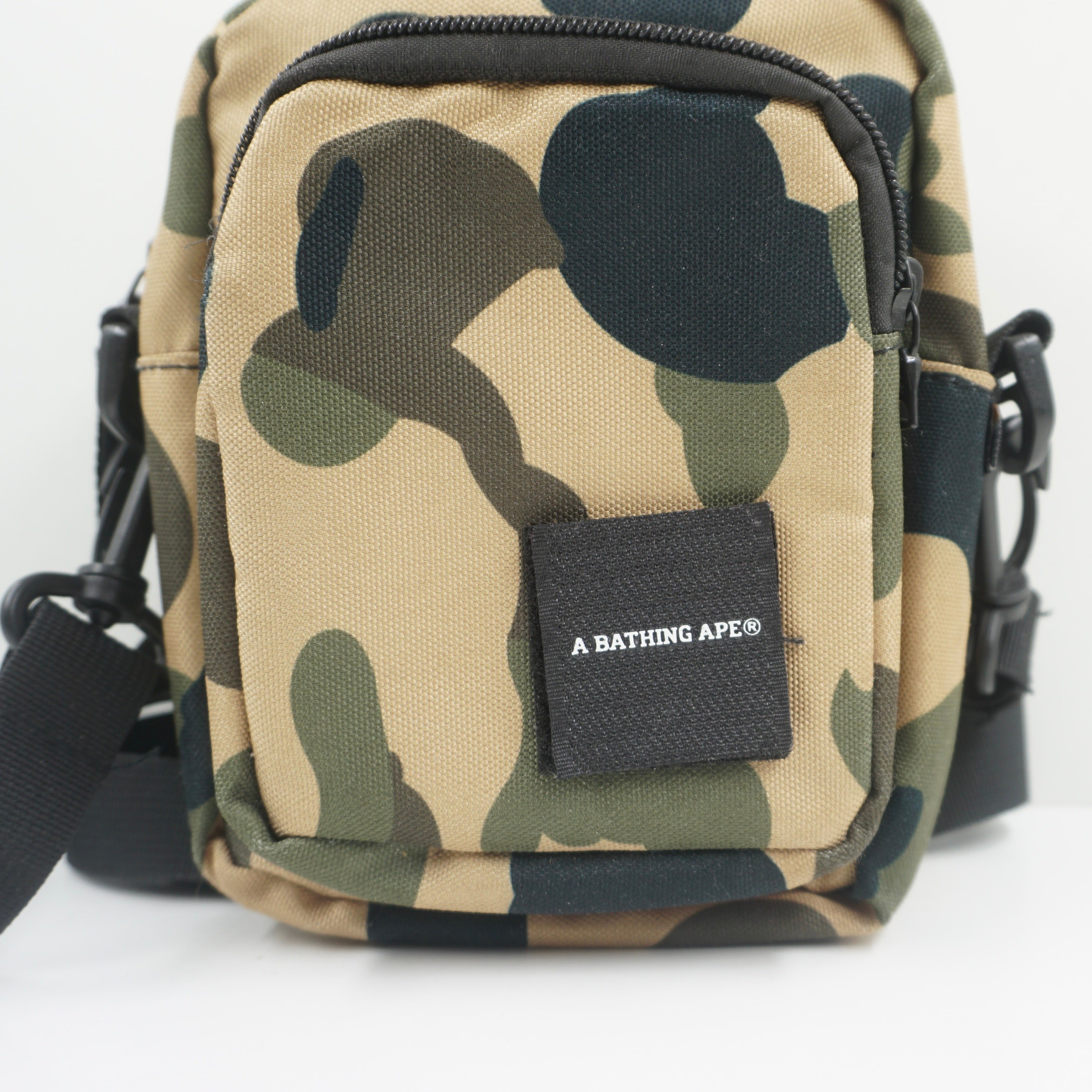 A Bathing Ape Cordura Camoflauge Mini Shoulder Bag