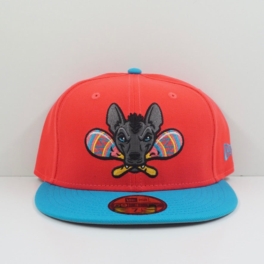 New Era Gwinnett Stripers Authentic Collection Red Blue Fitted Cap