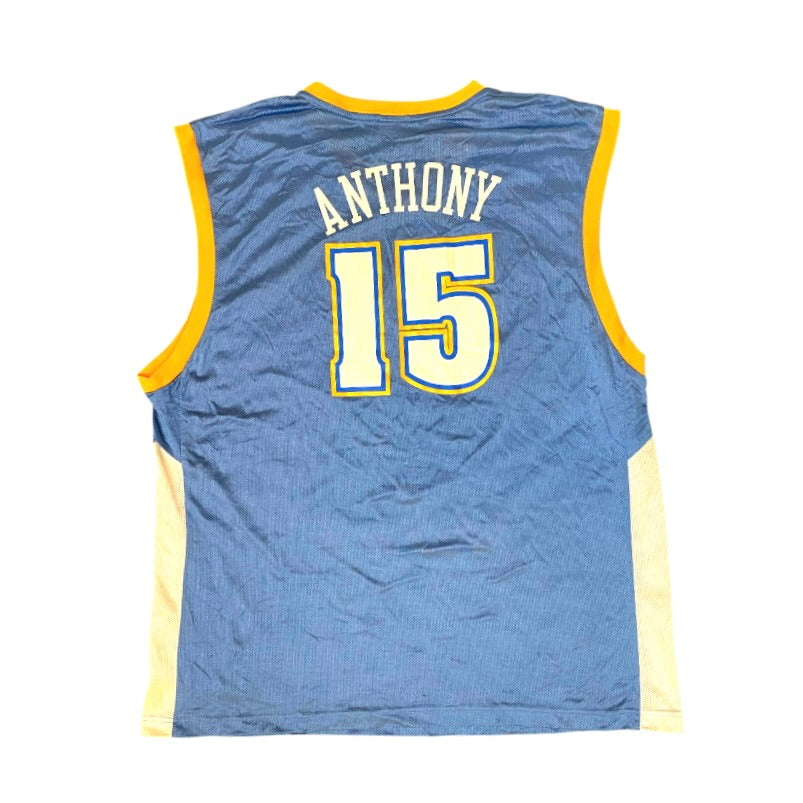 Reebok NBA Denver Nuggets Camelo Anthony Basketball Jersey