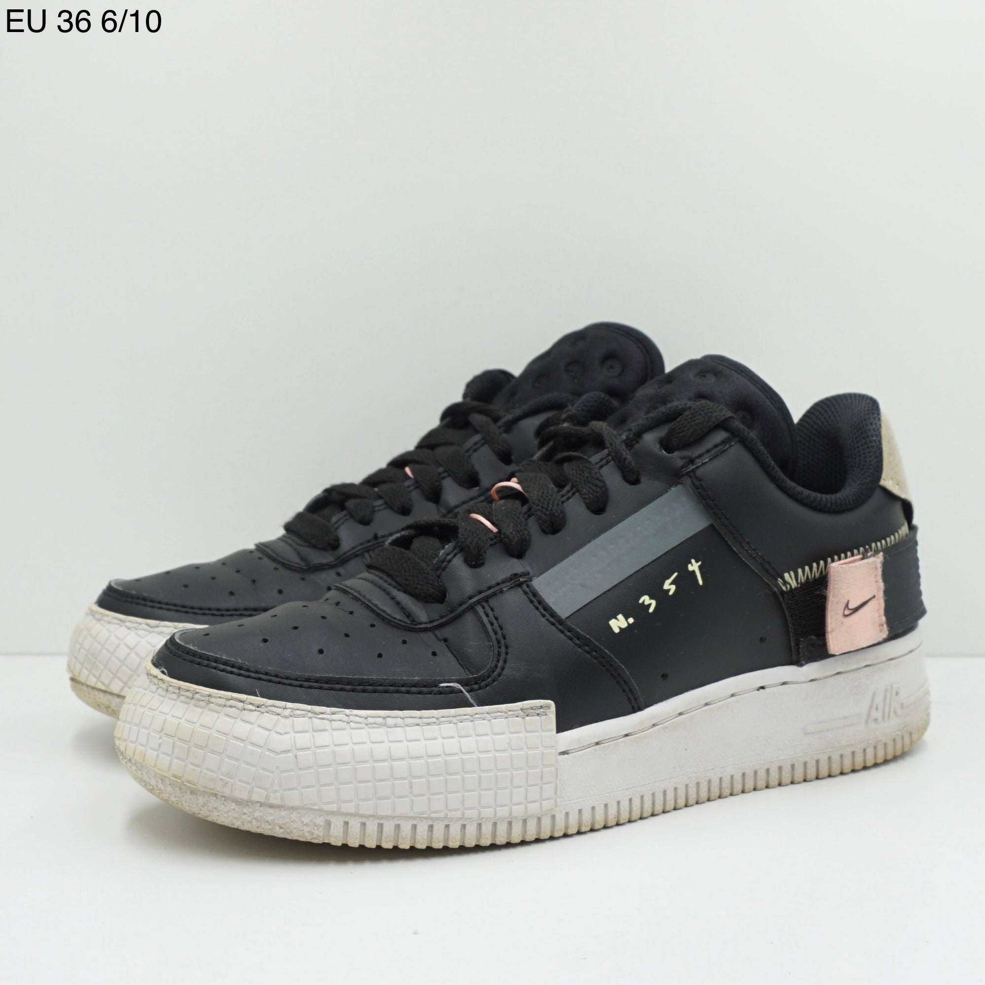 Nike Air Force 1 Type Black Crimson