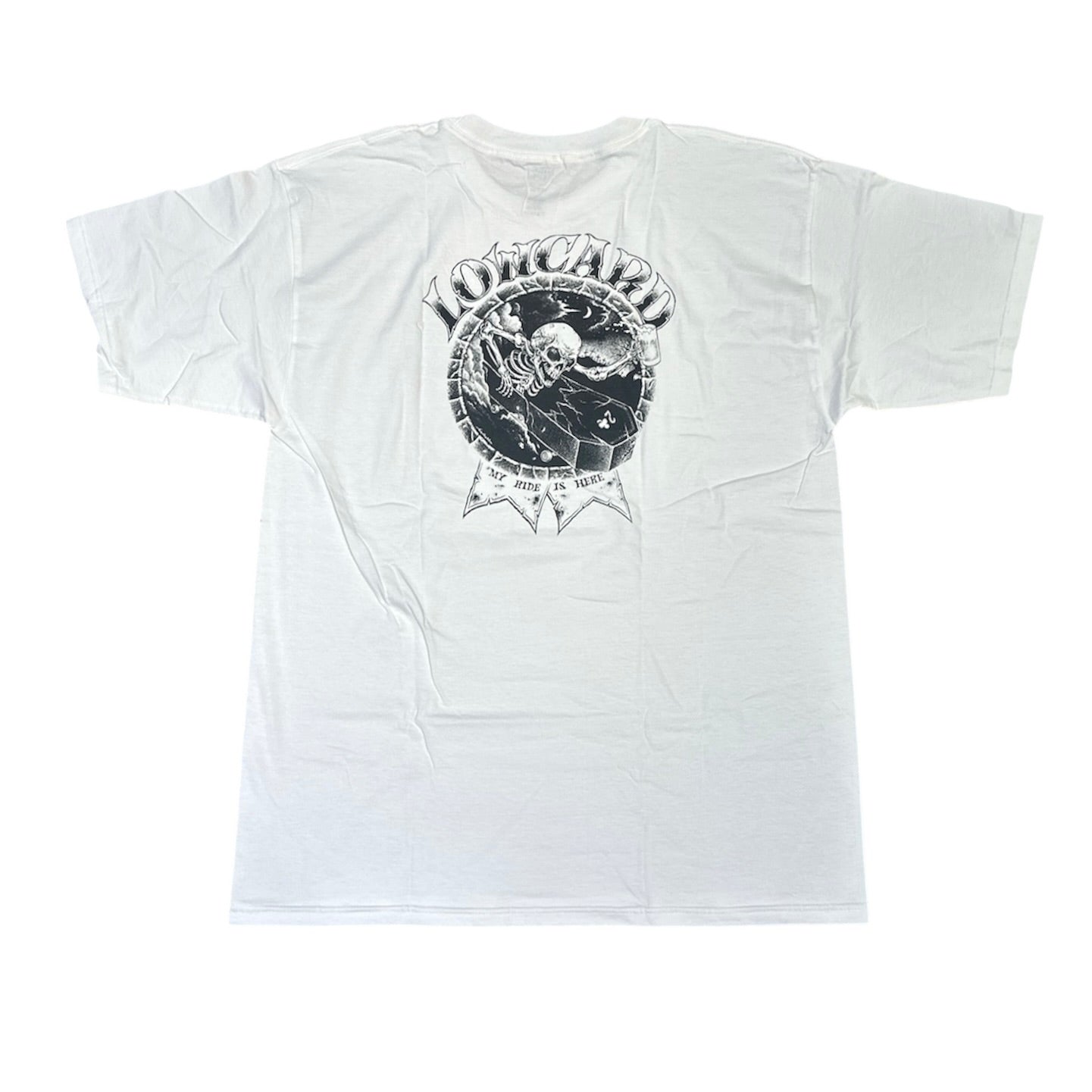 Low Card Coffin White Tshirt