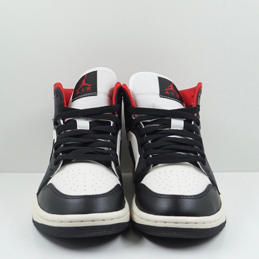 Jordan 1 Mid Gym Red Panda (W)