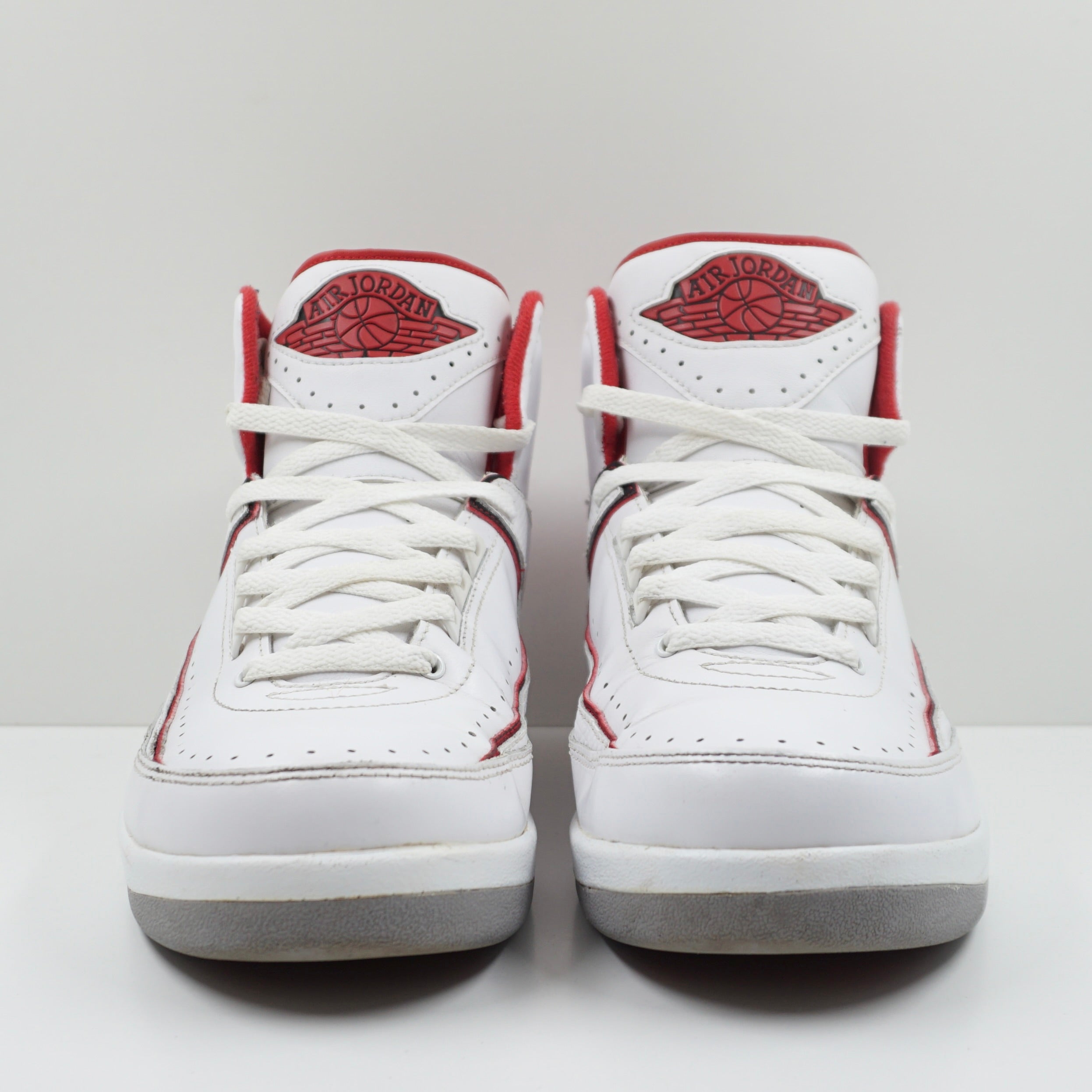 Jordan 2 Retro White Red (2014)