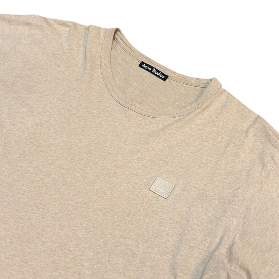 Acne Studios Nash Face Beige Tshirt