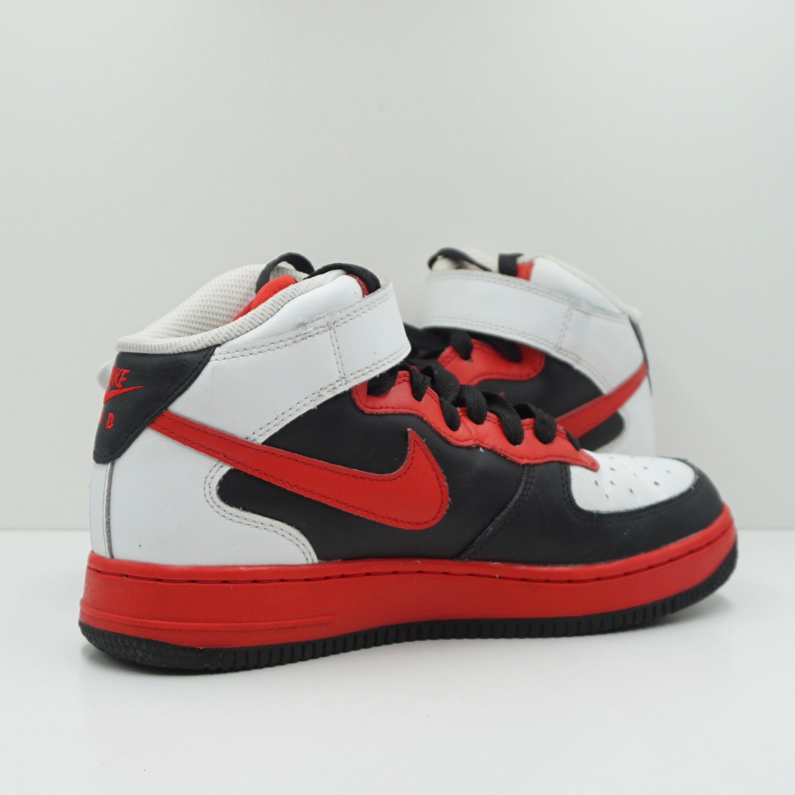 Nike Air Force 1 Mid By You Red Black White (W)