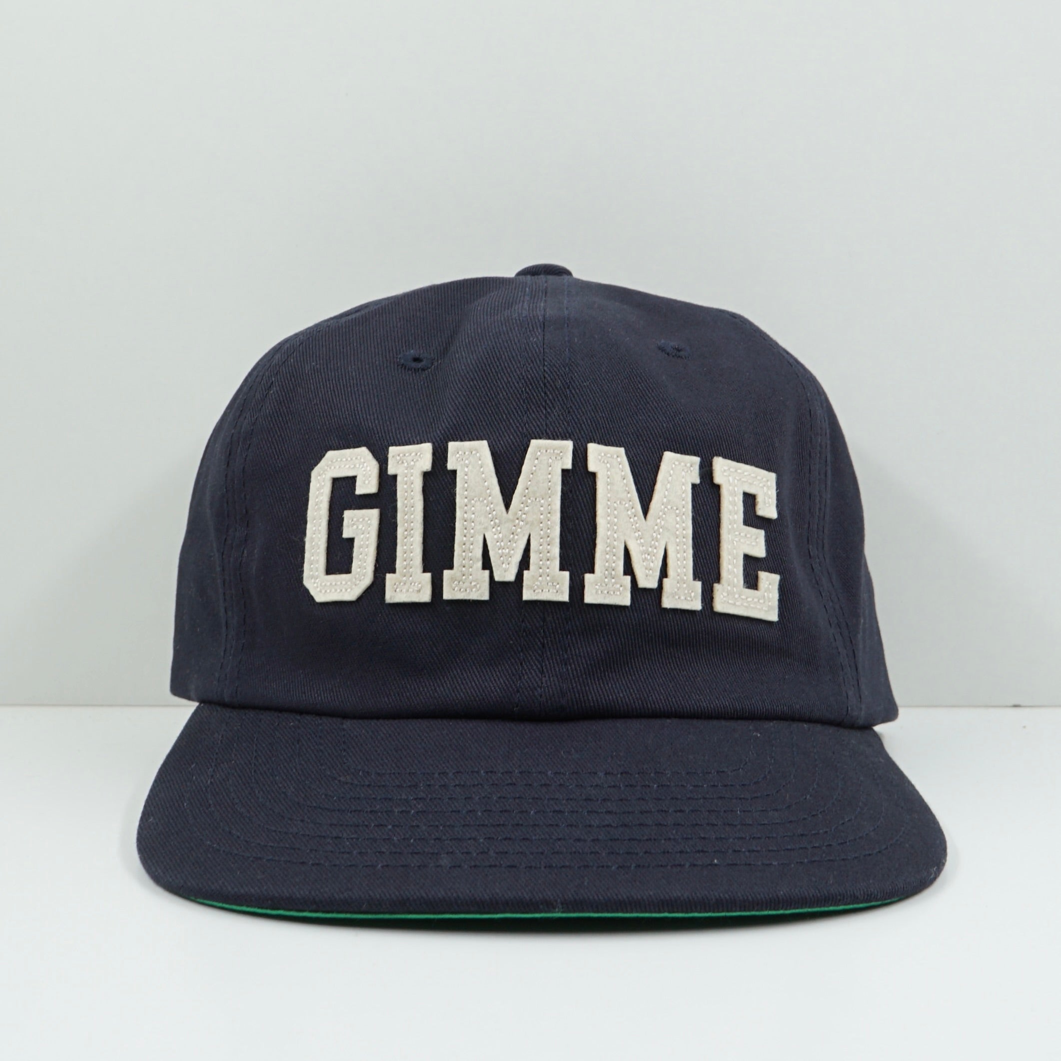 The Gimme Tour Gimme Felt Navy Adjustable Cap