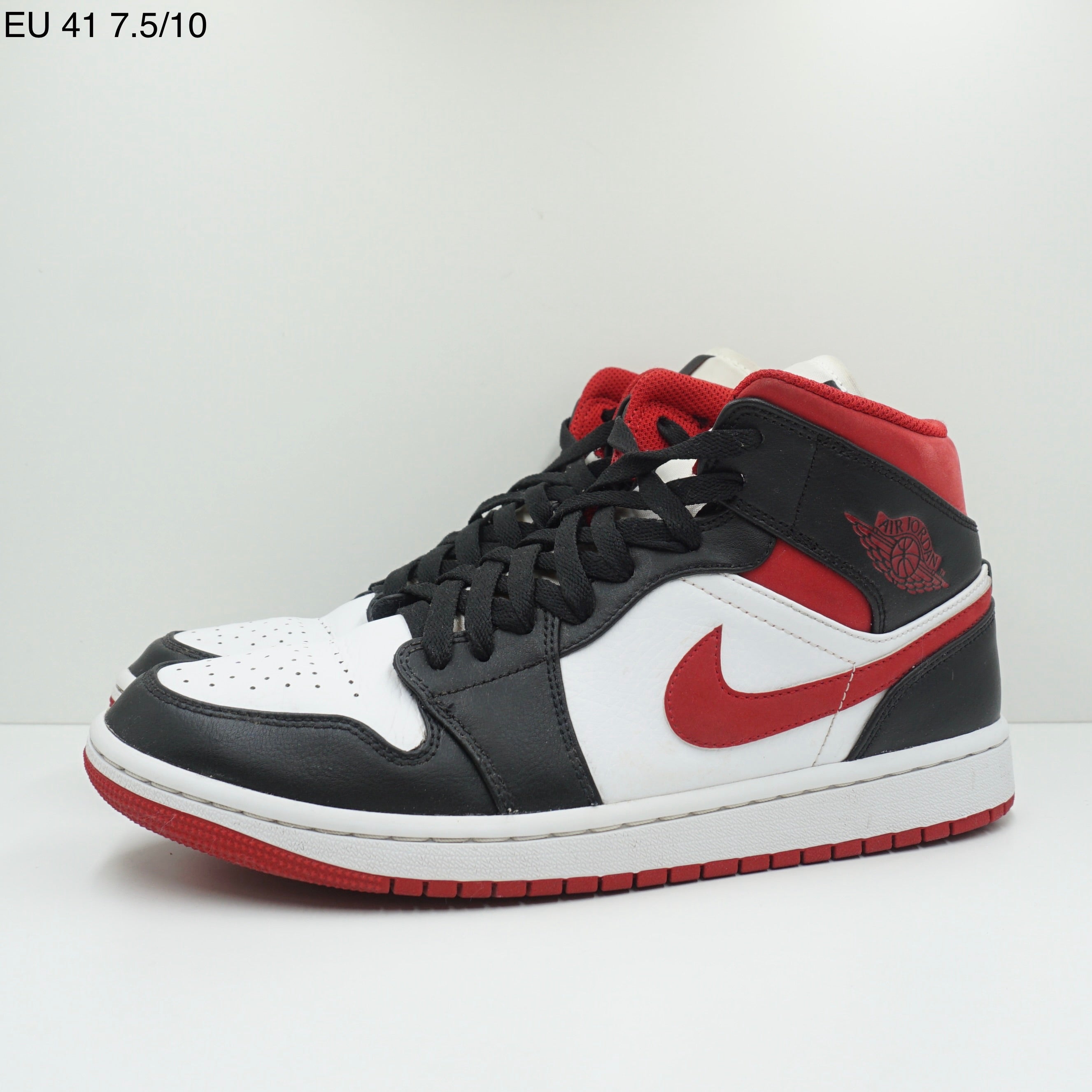 Jordan 1 Mid Gym Red Black White (2021)