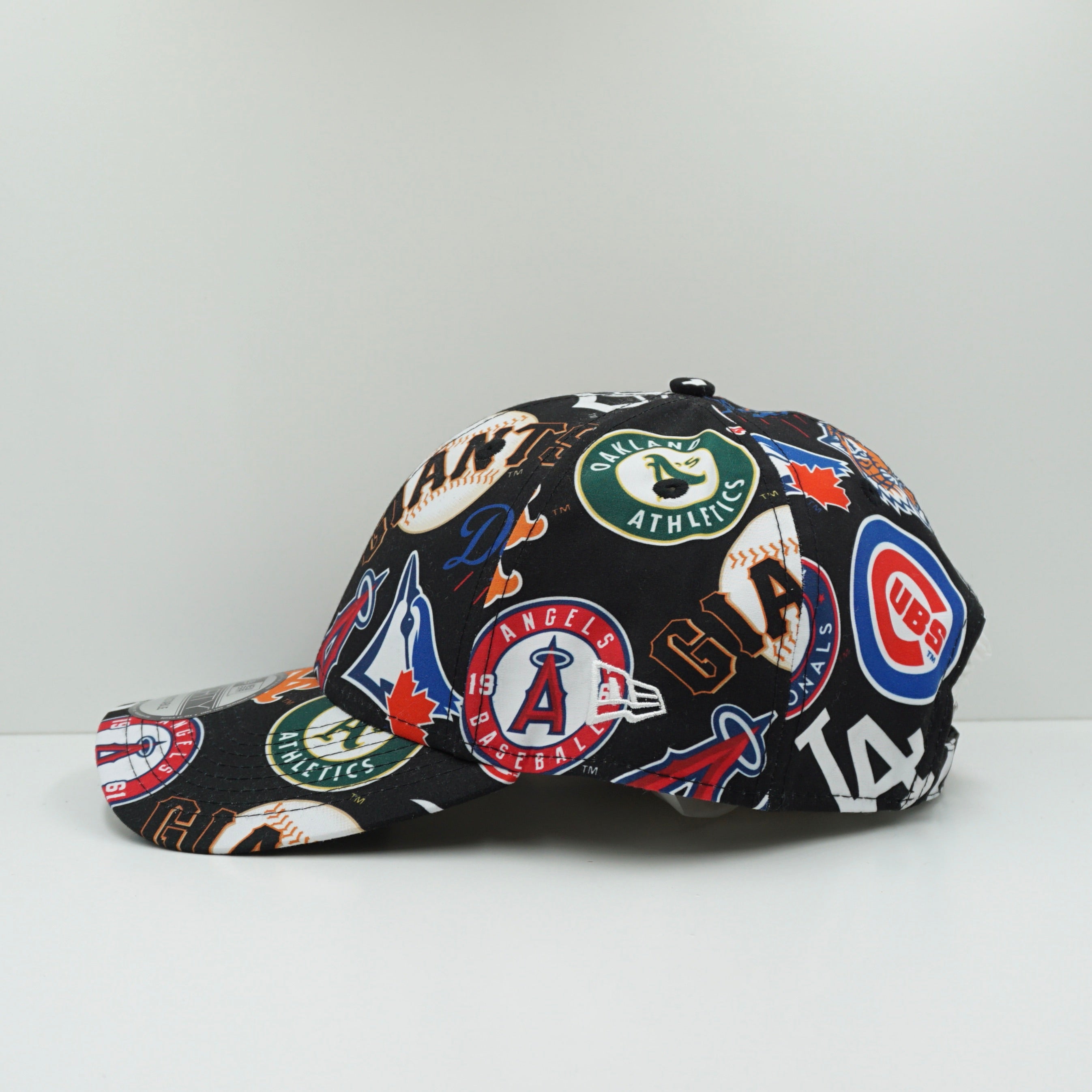 New Era 9forty MLB All Over Logo Adjustable Cap