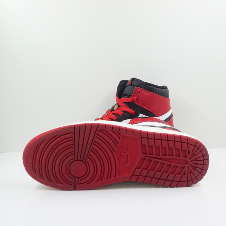 Jordan 1 Retro High OG Black Toe Reimagined