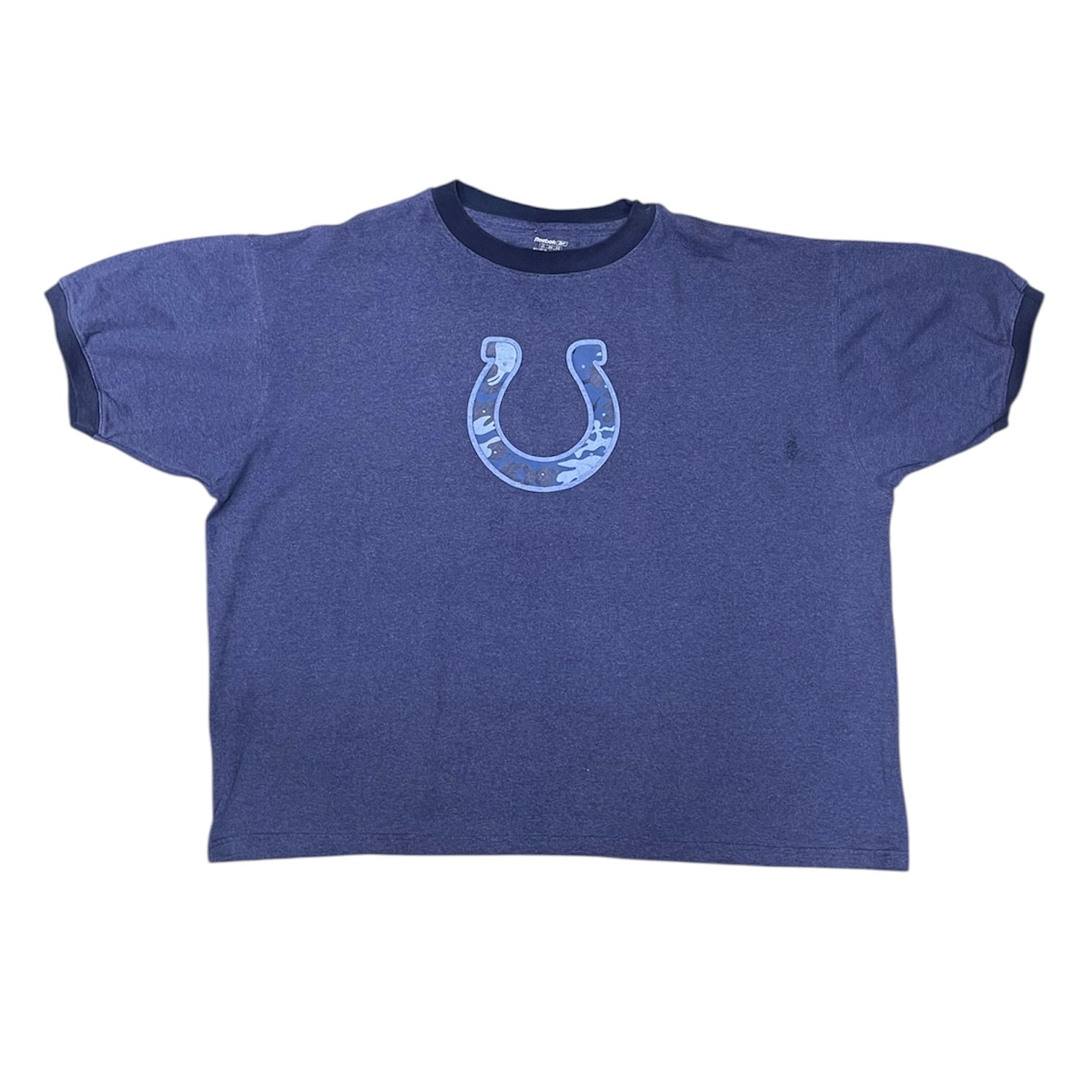 Reebok Indianapolis Colts American Football Blue Tshirt