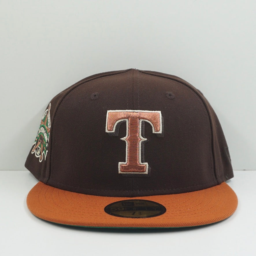 New Era Cooperstown Texas Rangers 1995 All Star Game Brown Fitted Cap